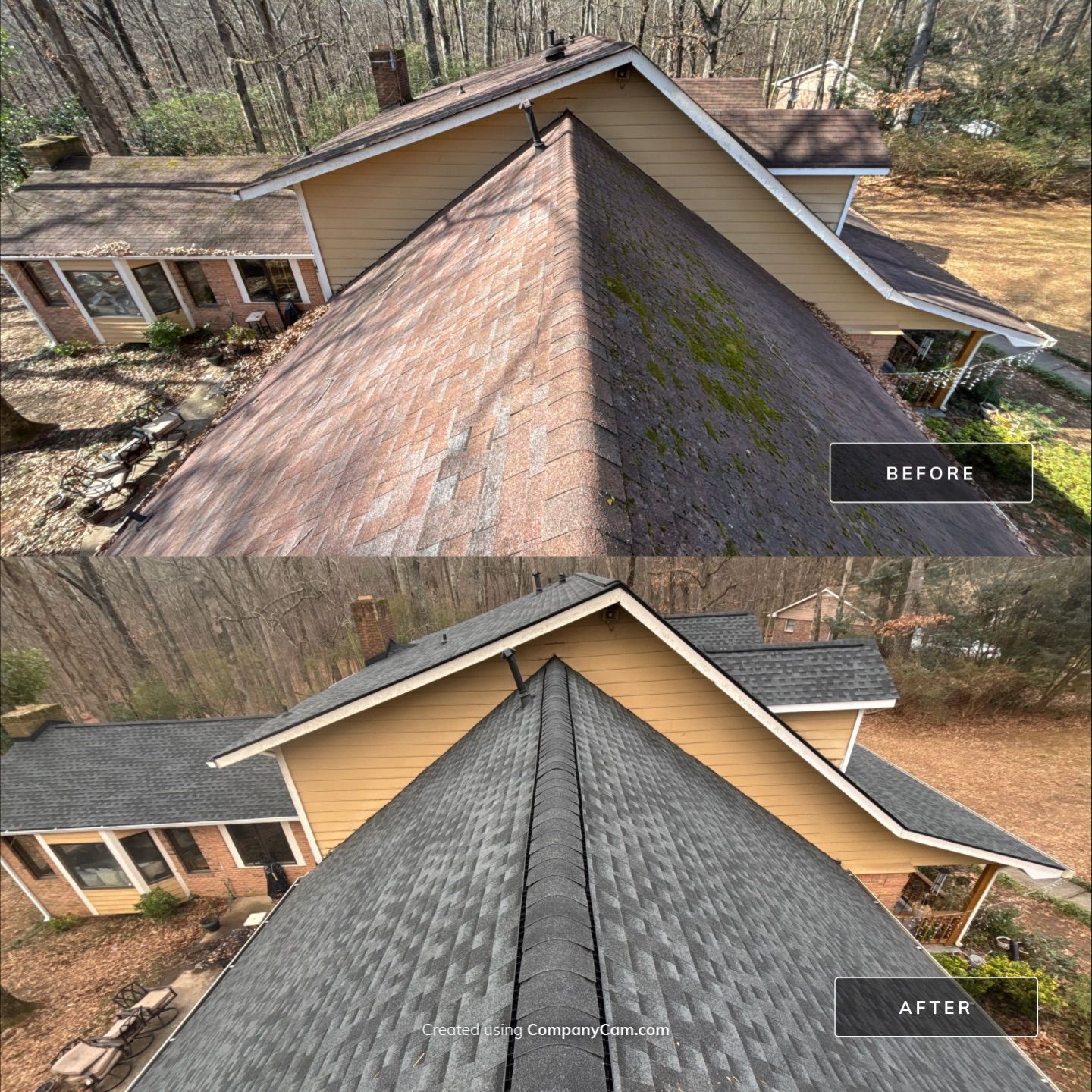 Roof replacement by Deerfield Roofing LLC