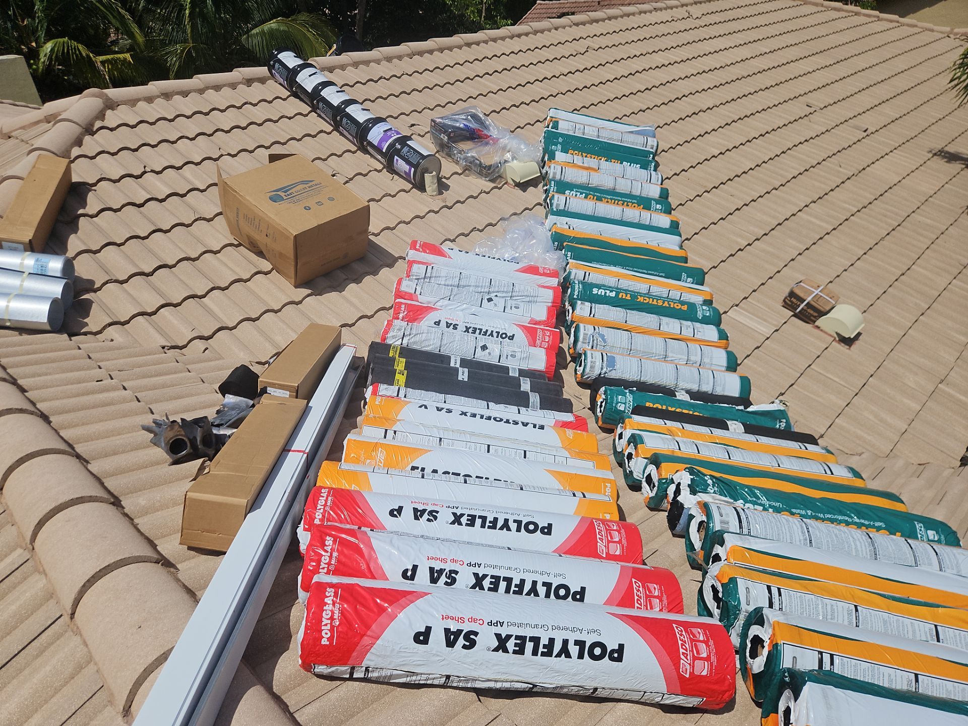 Residential Roofing Installation using Eagle Roofing Tile by BLUES BROTHERS ROOFING