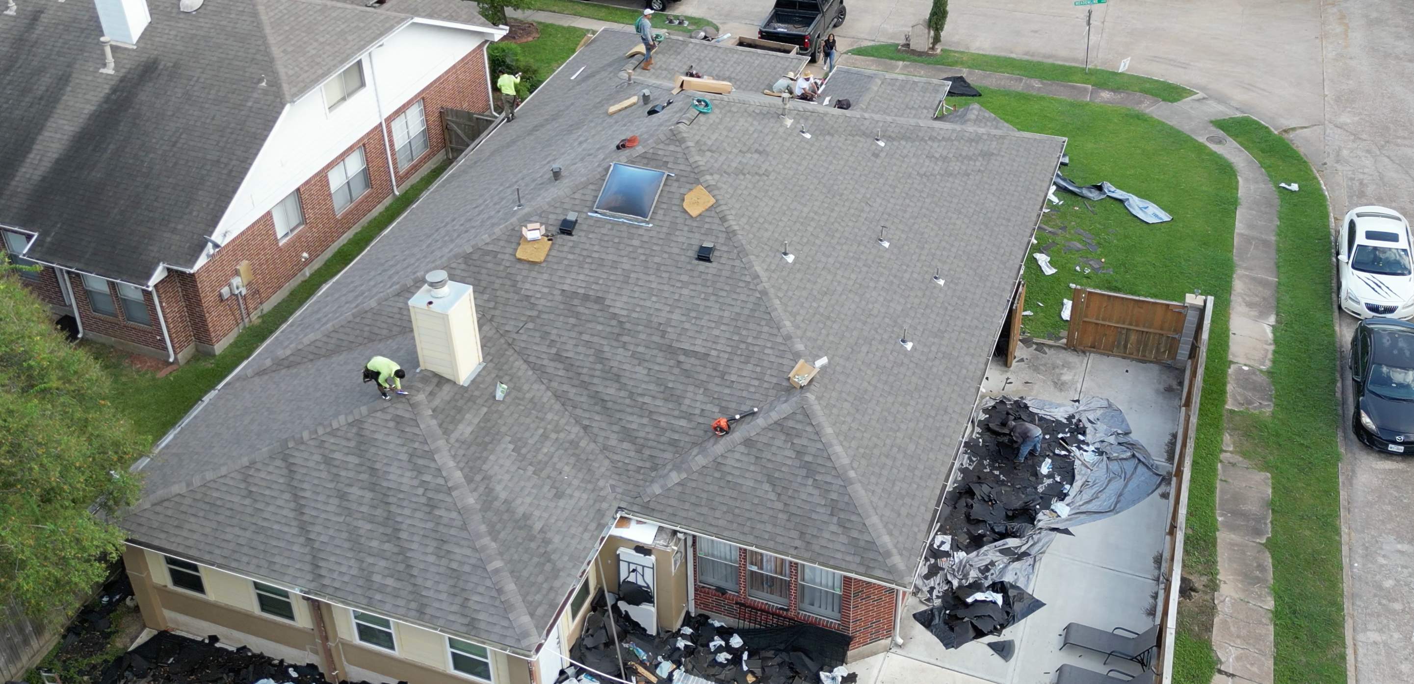 Project in Houston , TX by Proud Roofing