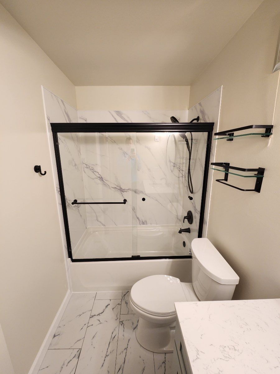 Acrylic Shower Install in Aurora by Snap Home Solutions