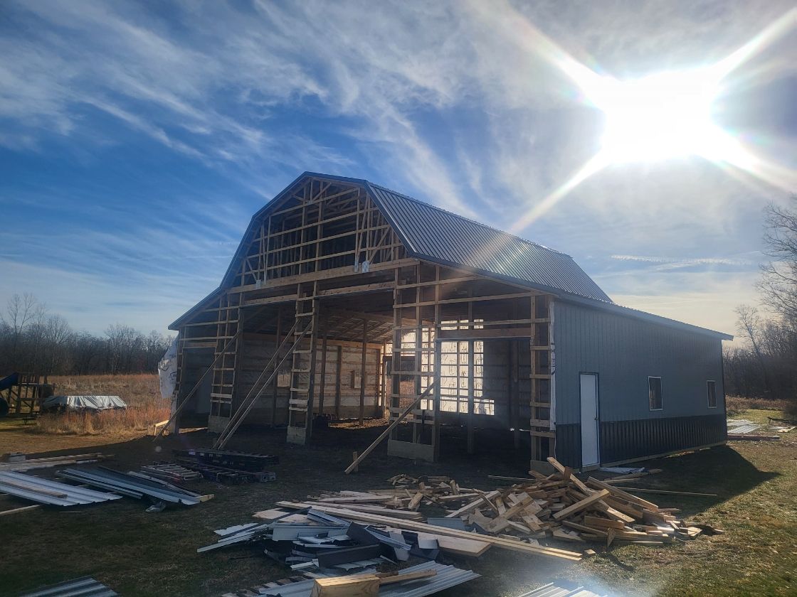 40'x60' Barn by The Barn Builders 