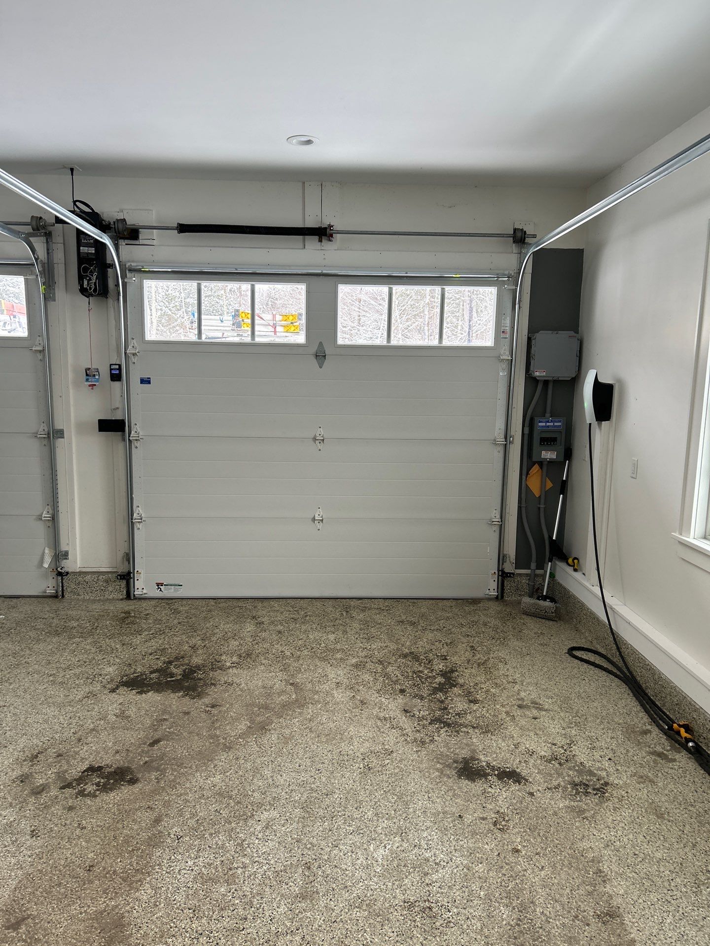 Door Installation using Raynor RockCreeke  by Keene Door