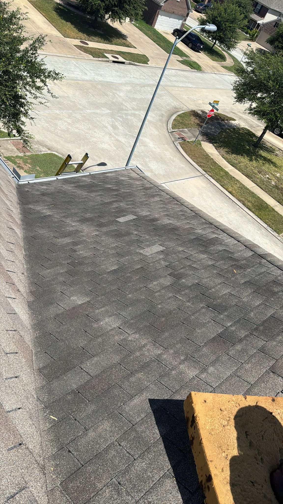 Hail Damage using Owen's Corning Duration (Lifetime) Shingles by Roof Repair Company