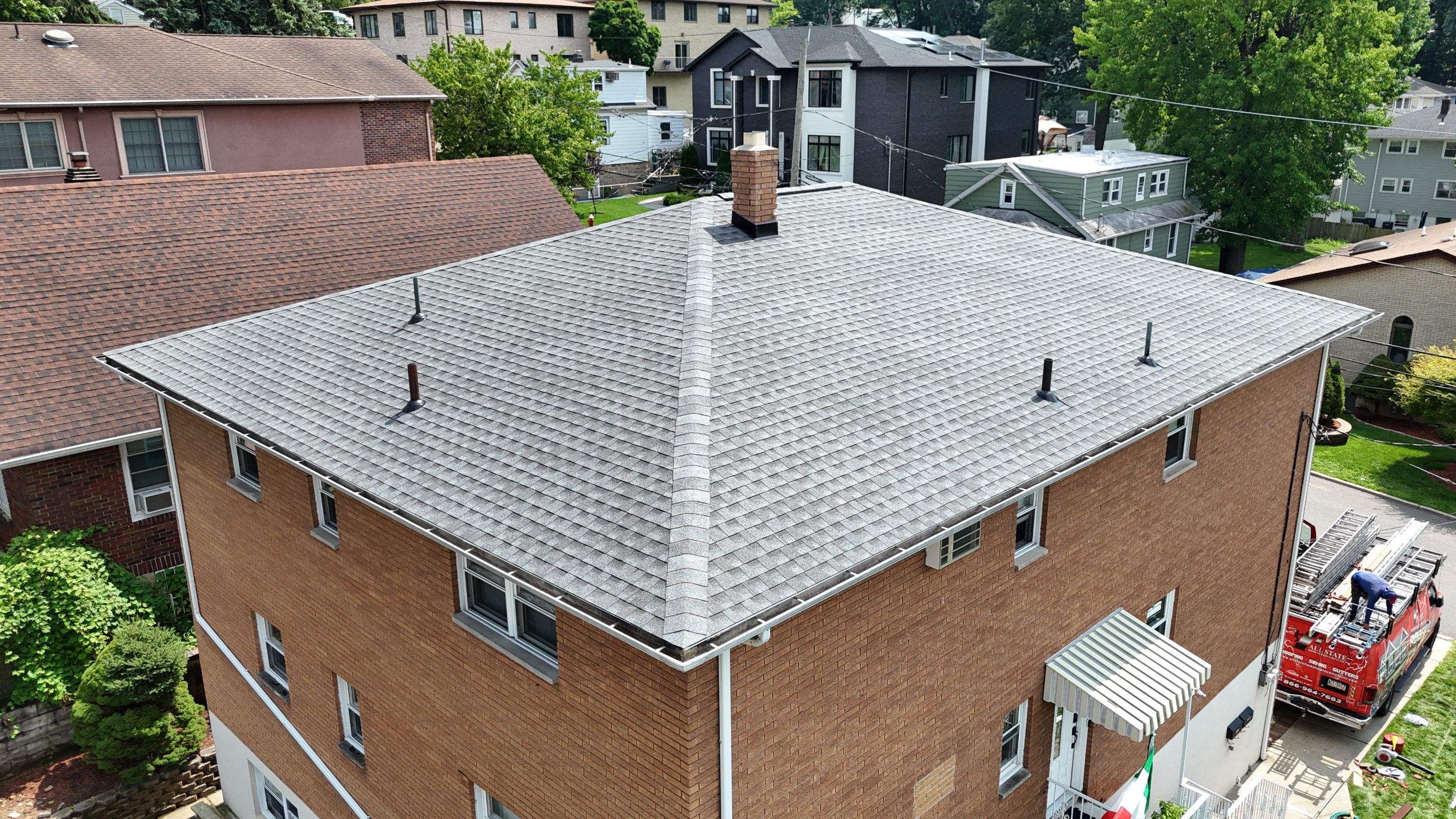 Roof Project in Ridgefield, NJ by All State Home Improvement Inc.