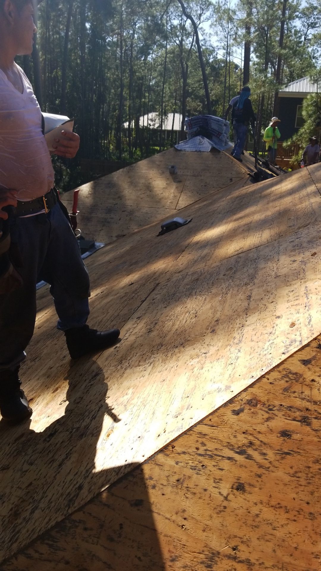 Residential Roofing Installation using Roof Replacement by American Roofing & Construction LLC