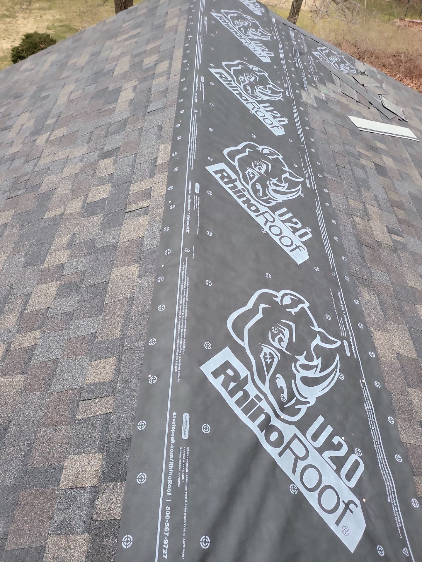 Residential Roofing Installation using Owens Corning TruDefinition Duration Designer - Black Sable by A Plus Exterior