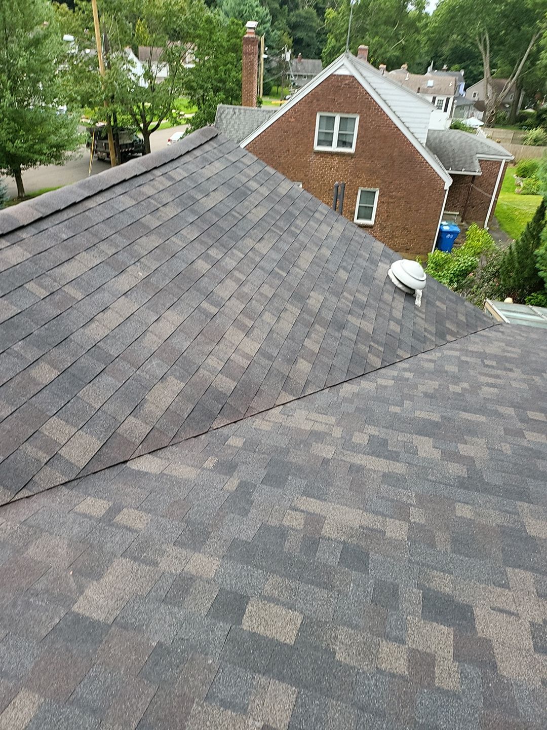 Residential Roofing Installation using Owens Corning TruDefinition Duration Designer - Black Sable by A Plus Exterior