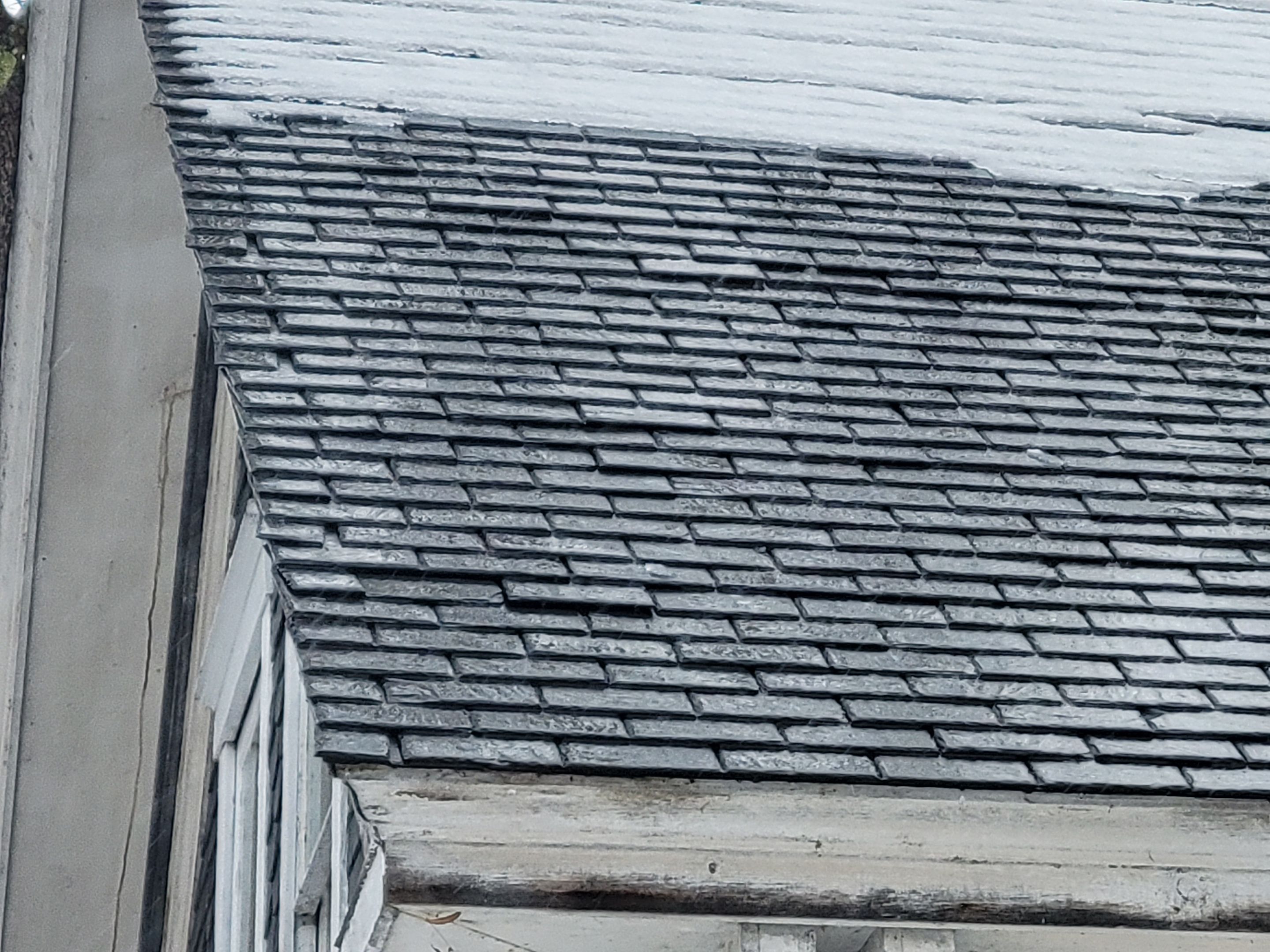 Slate Roof Repair using All Natrual Slate Tiles by The B.A.R Roofing