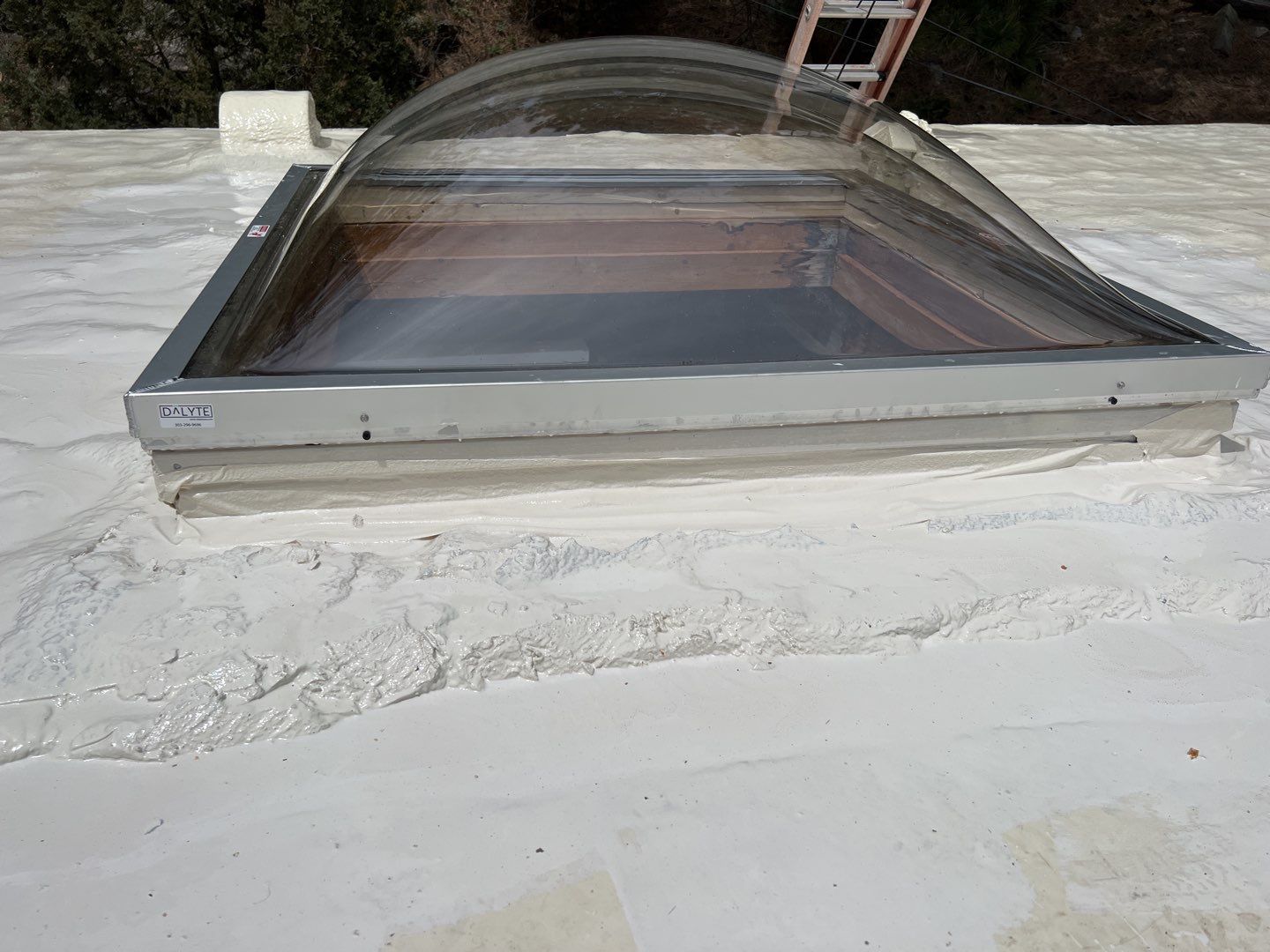 Commercial Roofing Installation using CASTAGRA ECODUR COATING by A to Z Roofing
