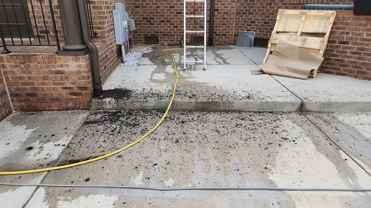 House Wash using cleaner by Power Wash Masters LLC