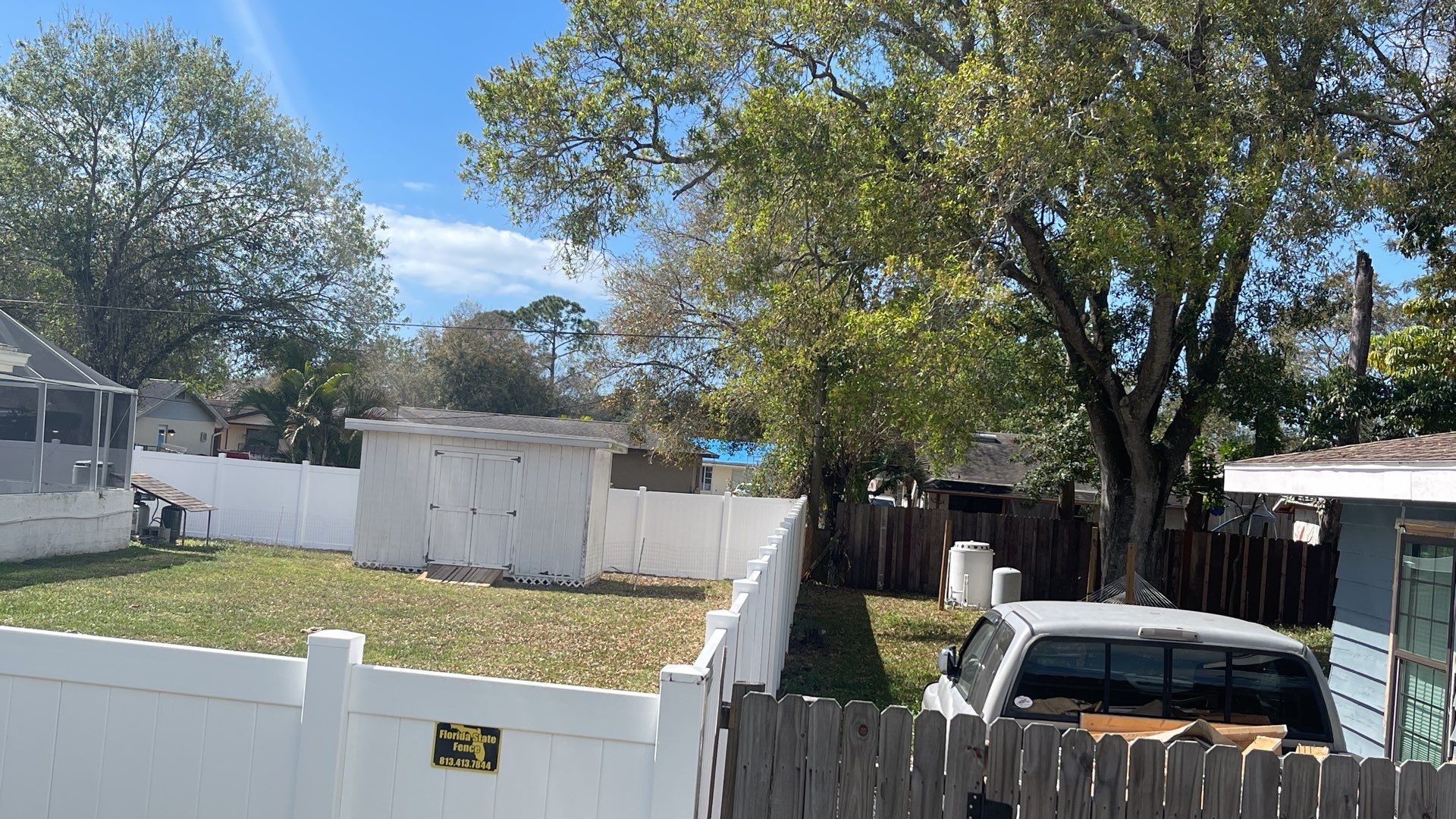 Sarasota, FL 6ft. Tall White Vinyl Privacy Fence  by Asap fence and gates, LLC