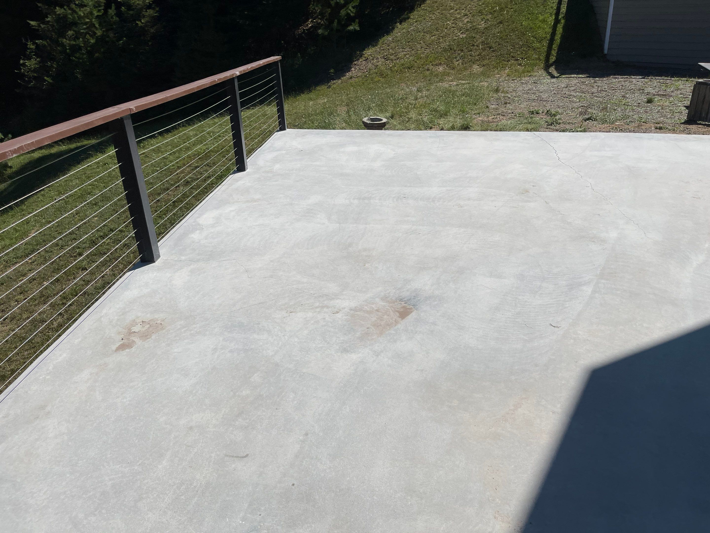 Patio Transformation using Greystone 1/8" by Croc Coatings, LLC