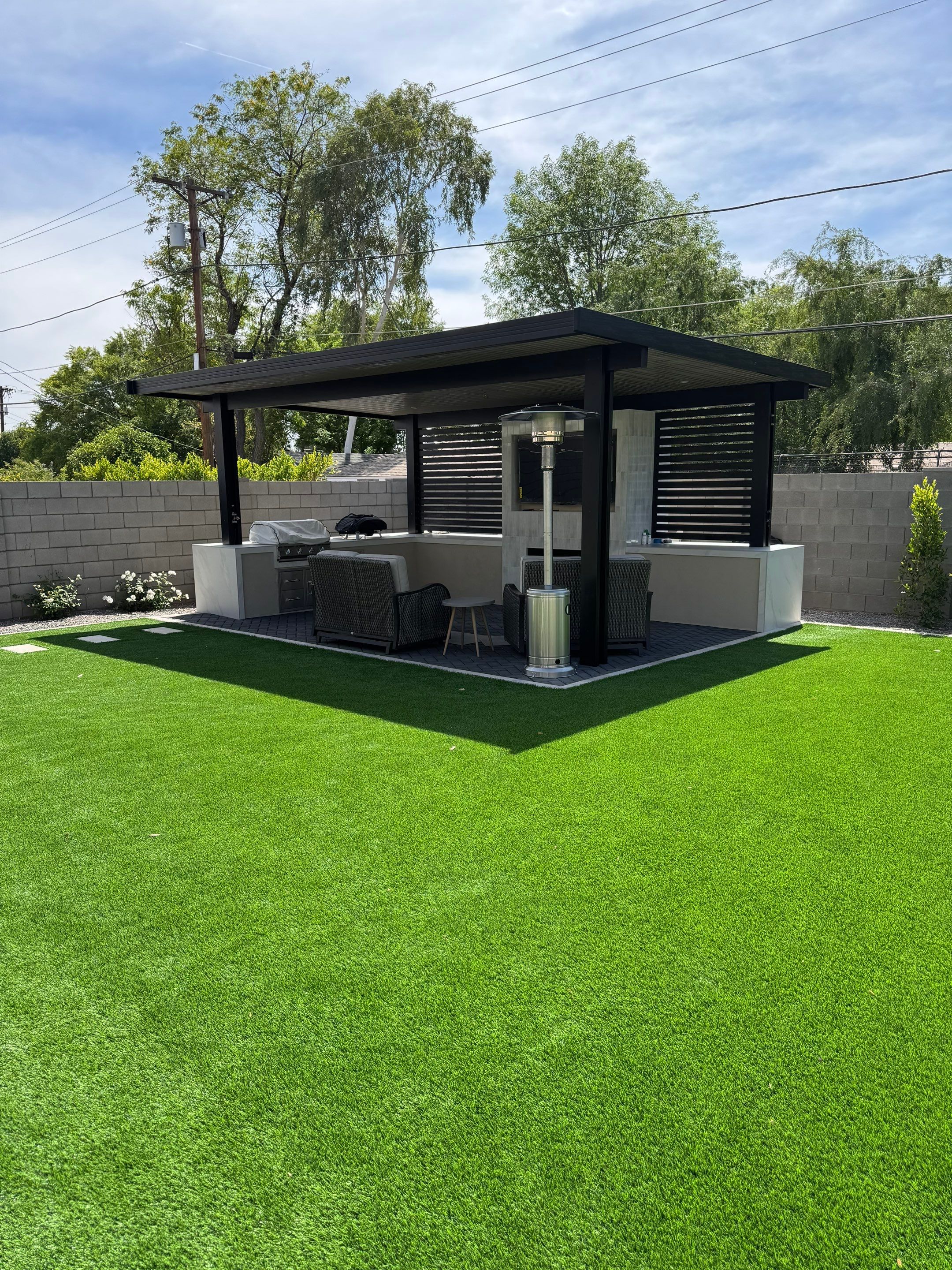 Full Backyard Transformation – Phoenix, AZ by We Do Hardscape