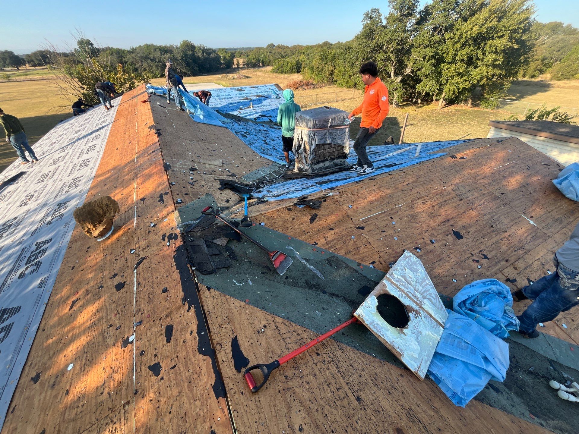 Belton, Texas Ranch House Roof Replacement by ROAM Roof & Solar