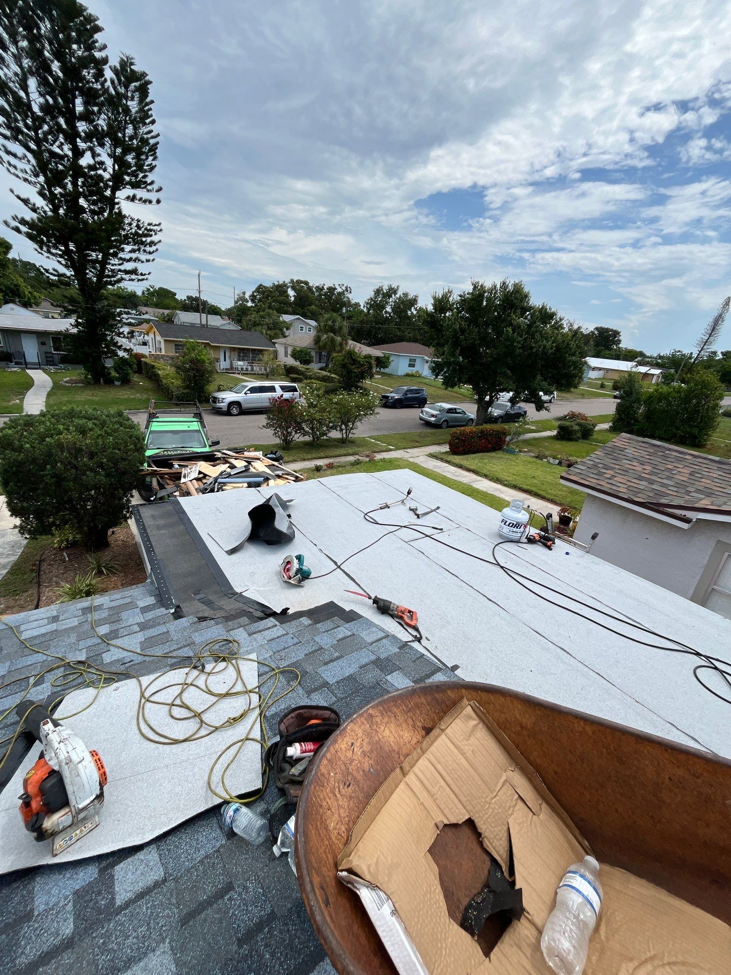 Project in St. Petersburg 33711 by Mitchell Roofing Company LLC 