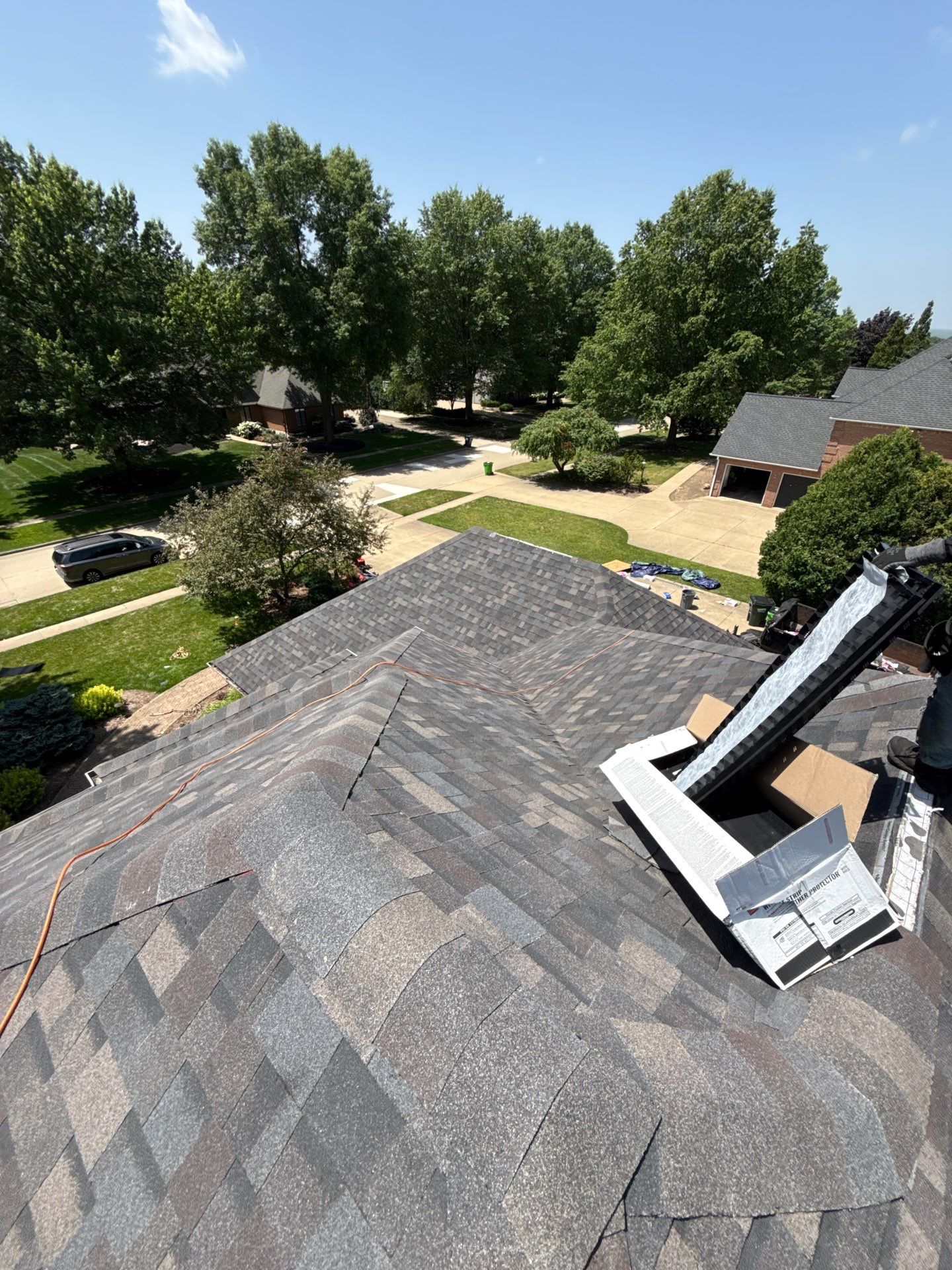 Wooster Residential Roof Replacement Using Multi-Toned Asphalt Shingles by Cornerstone Roofing And Siding