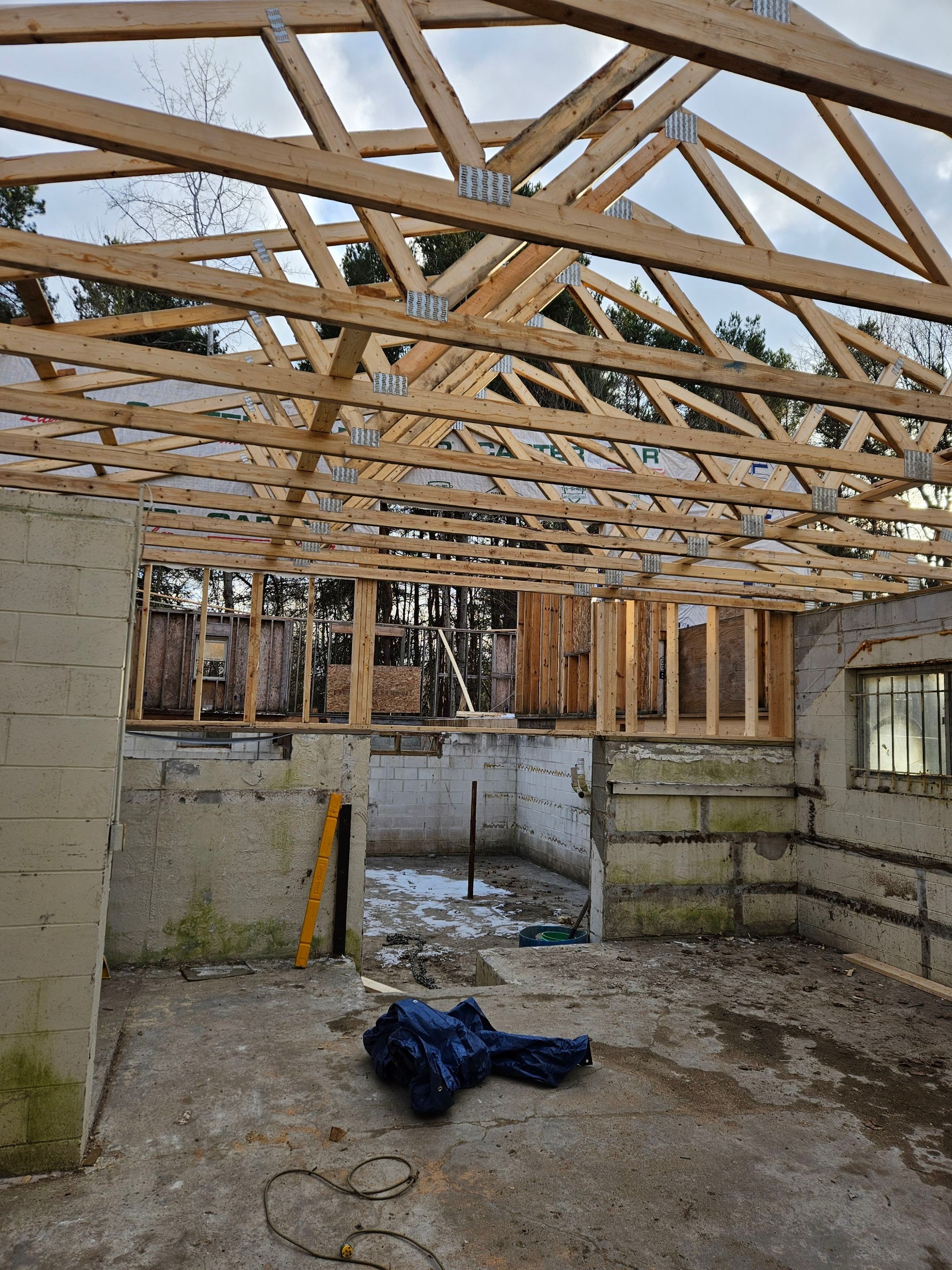 New Home Build (Fire Damage) by Clark Builders LLC