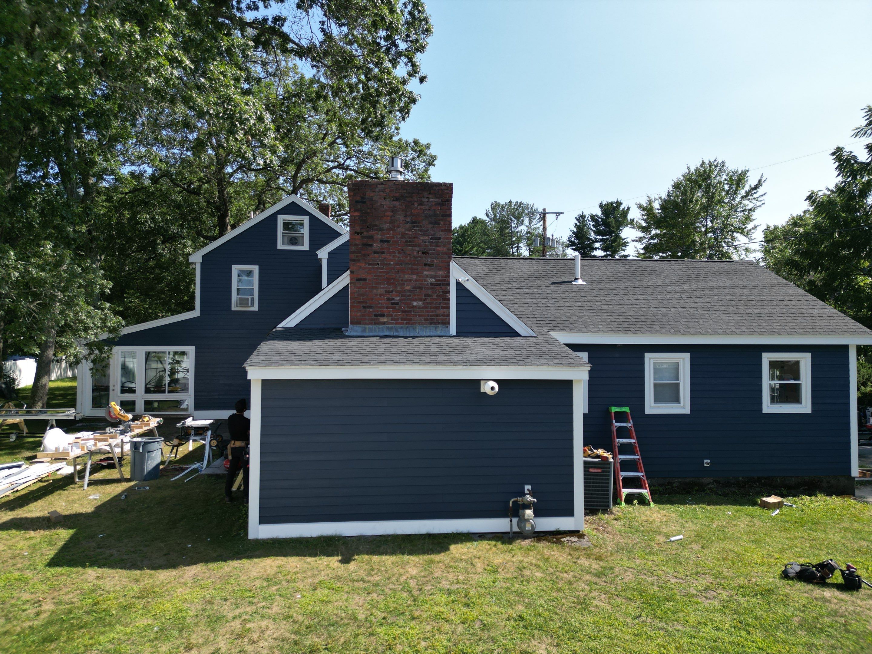 James Hardie Lap Siding Installation in Chelmsford, MA by Mighty Dog Roofing of Greater Middlesex County
