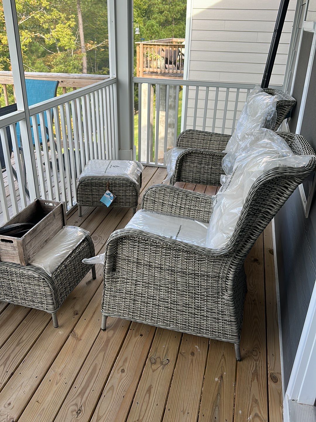 Coated Deck using Wood Sealant by DuraSeal