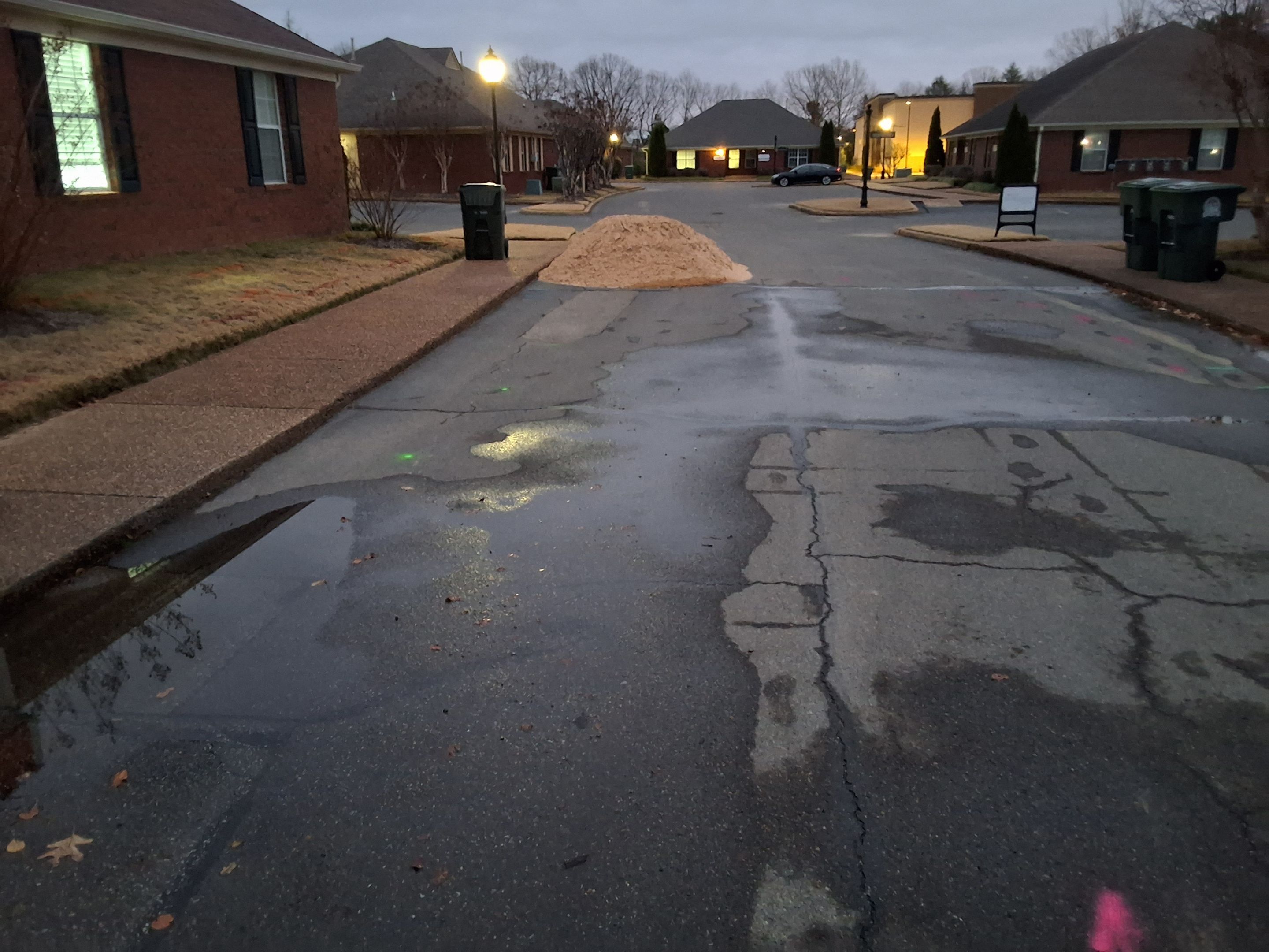 Locating Utilities for water leak repair (Plumbing Company) by Alsip Locating Service, LLC