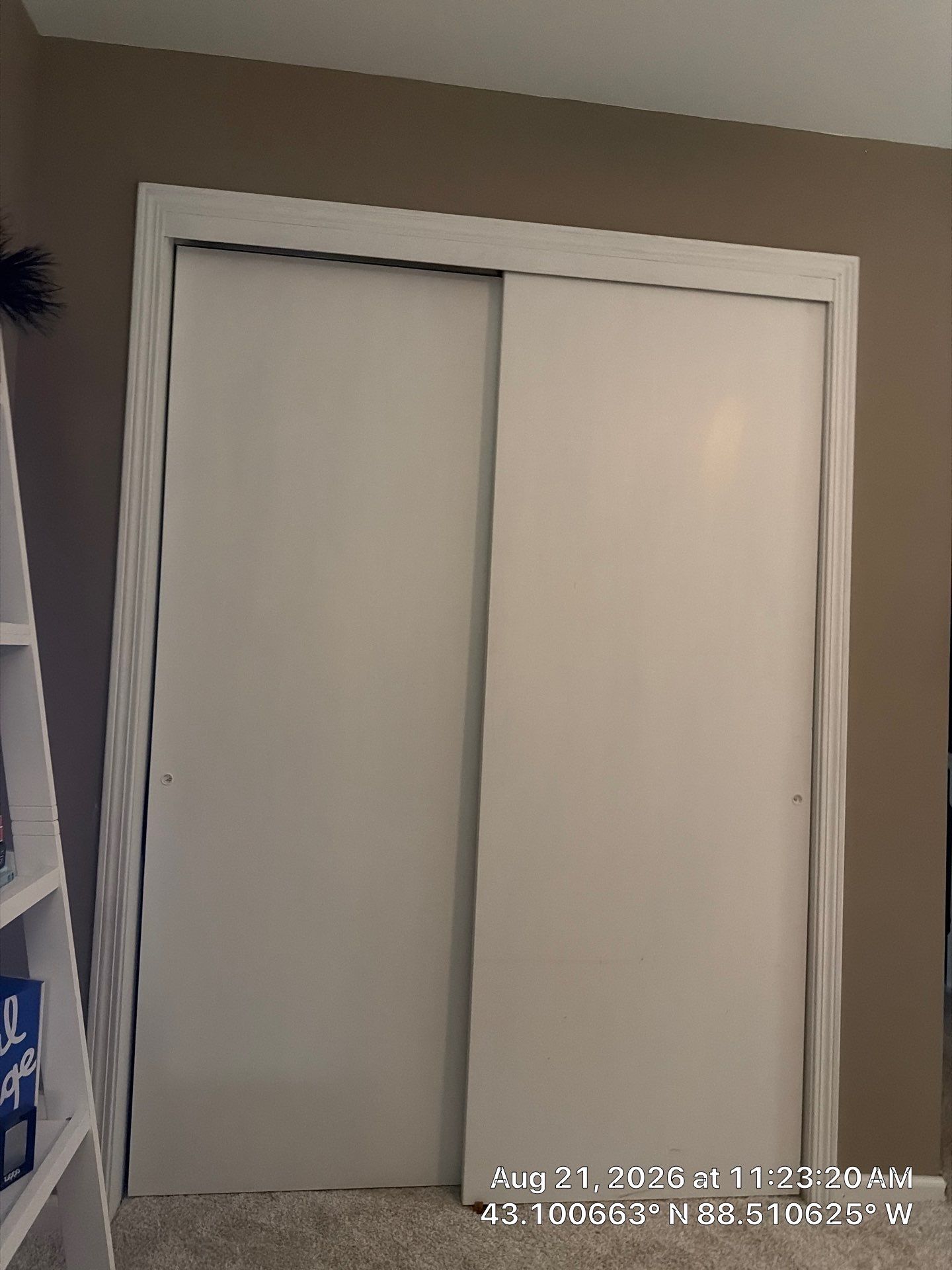 Interior Sliding Closet Door and Trim Installation in Oconomowoc by CompanyCam Sales Demo