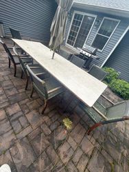 Gutter Cleaning in Allendale, NJ — Gallo Bros job photo