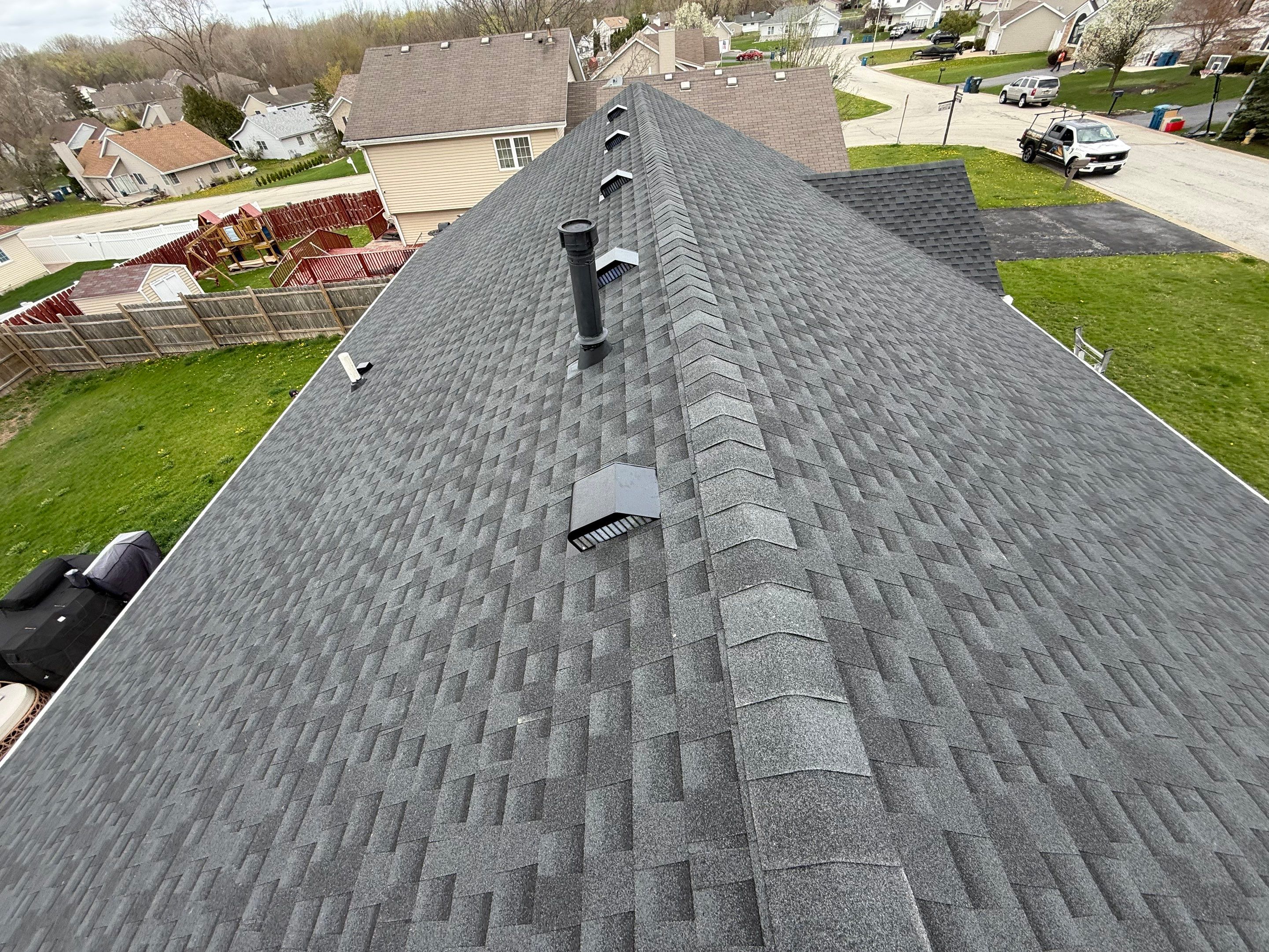 Roof replacement by Optimal Home Improvement 