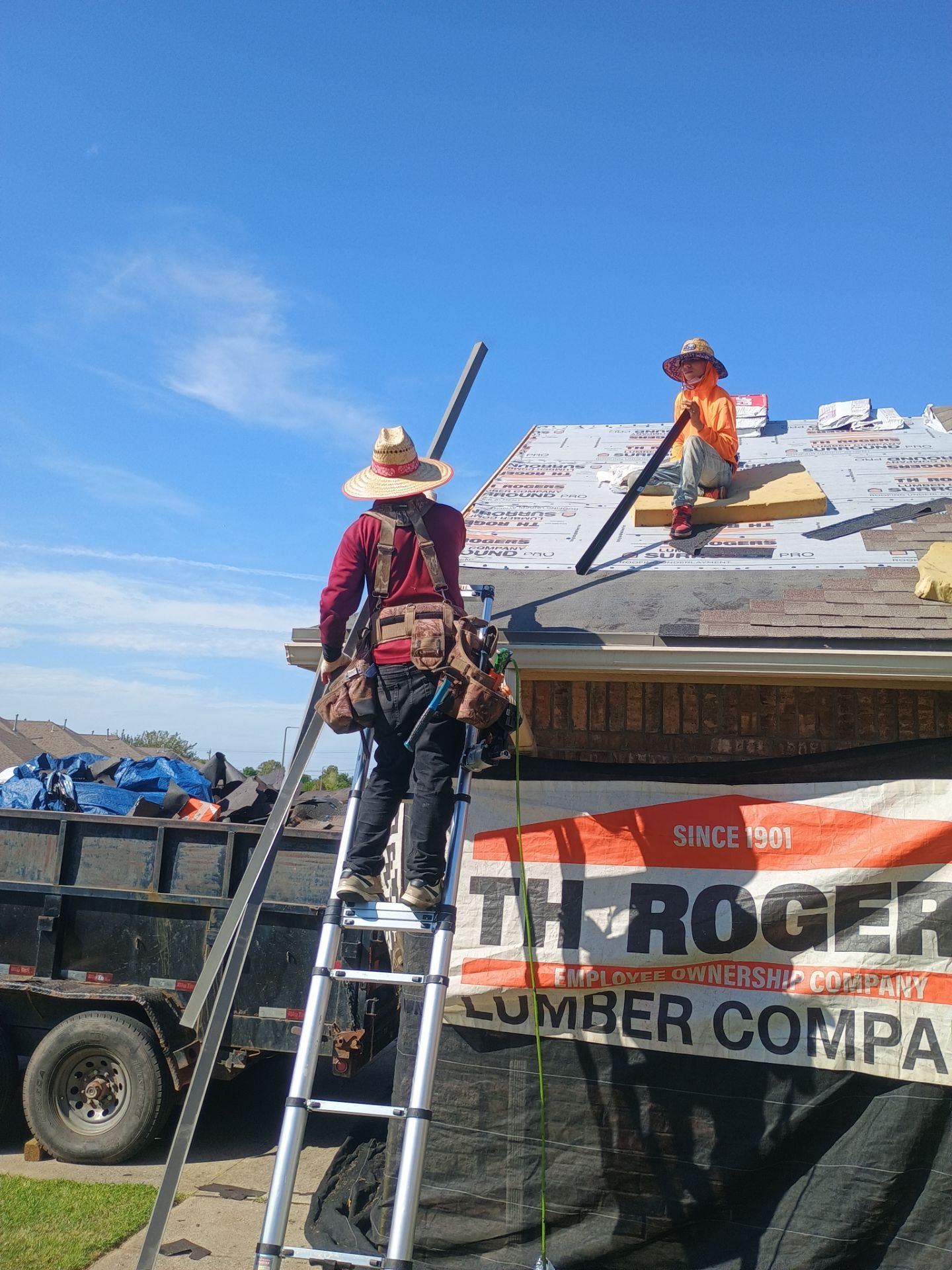 Oklahoma City Full Residential Roof Replacement with GAF Architectural Shingles by BANA Roofing and Solar Supply