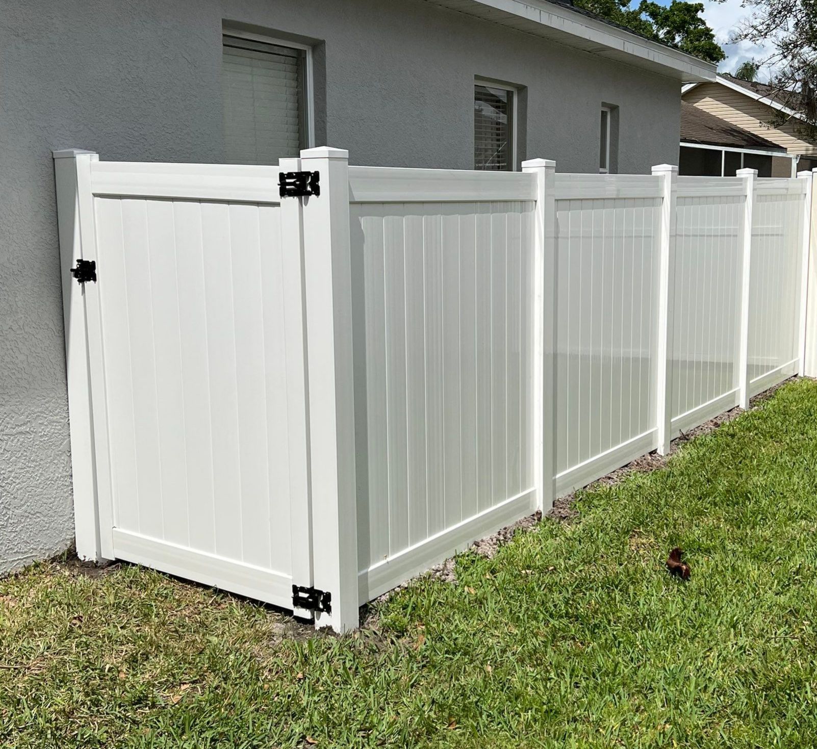 Vinyl Fence Installation using Vinyl Privacy Fence  by Asap fence and gates, LLC