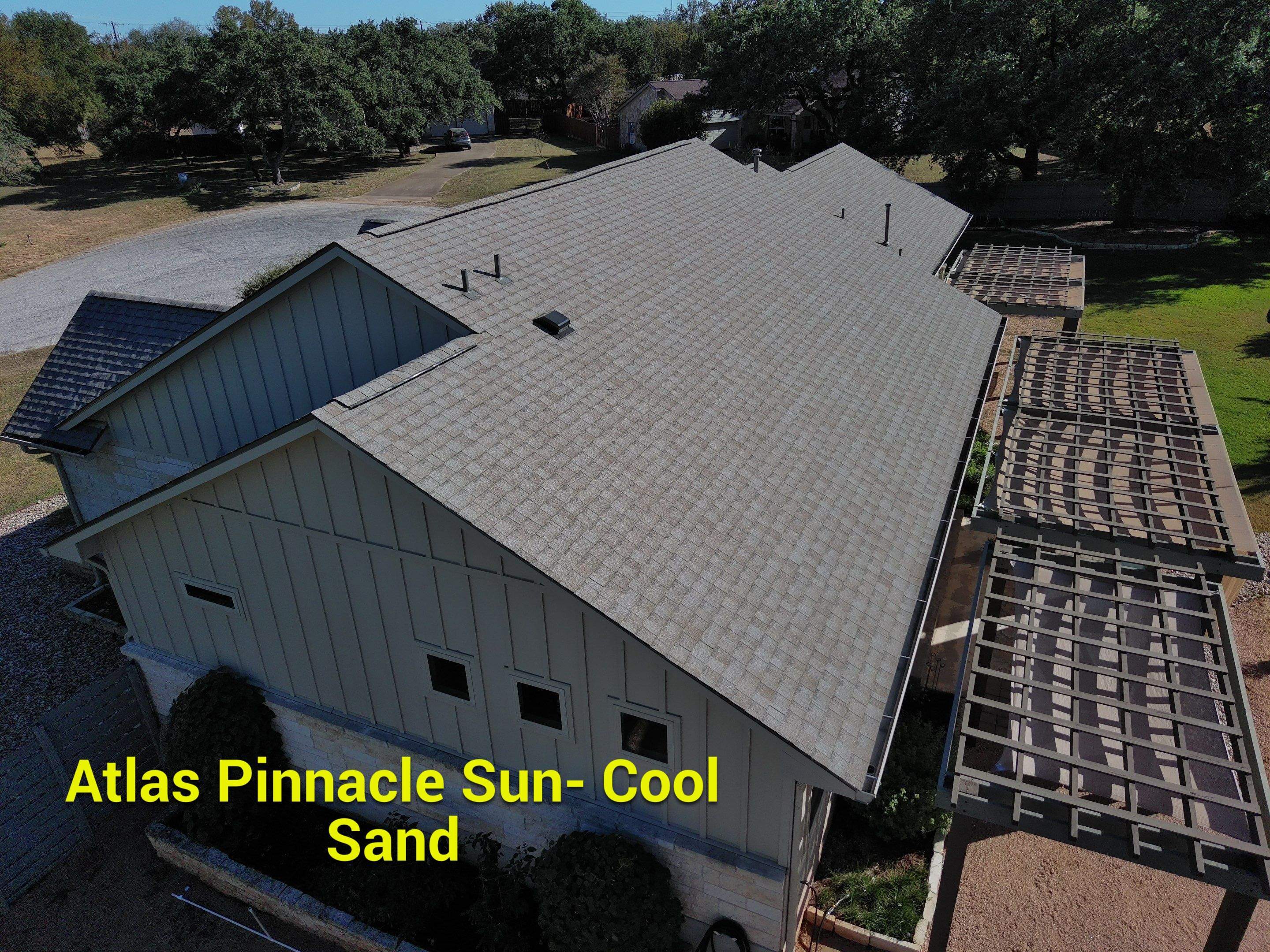 New roof installation and shingle colors by Rhino Restoration