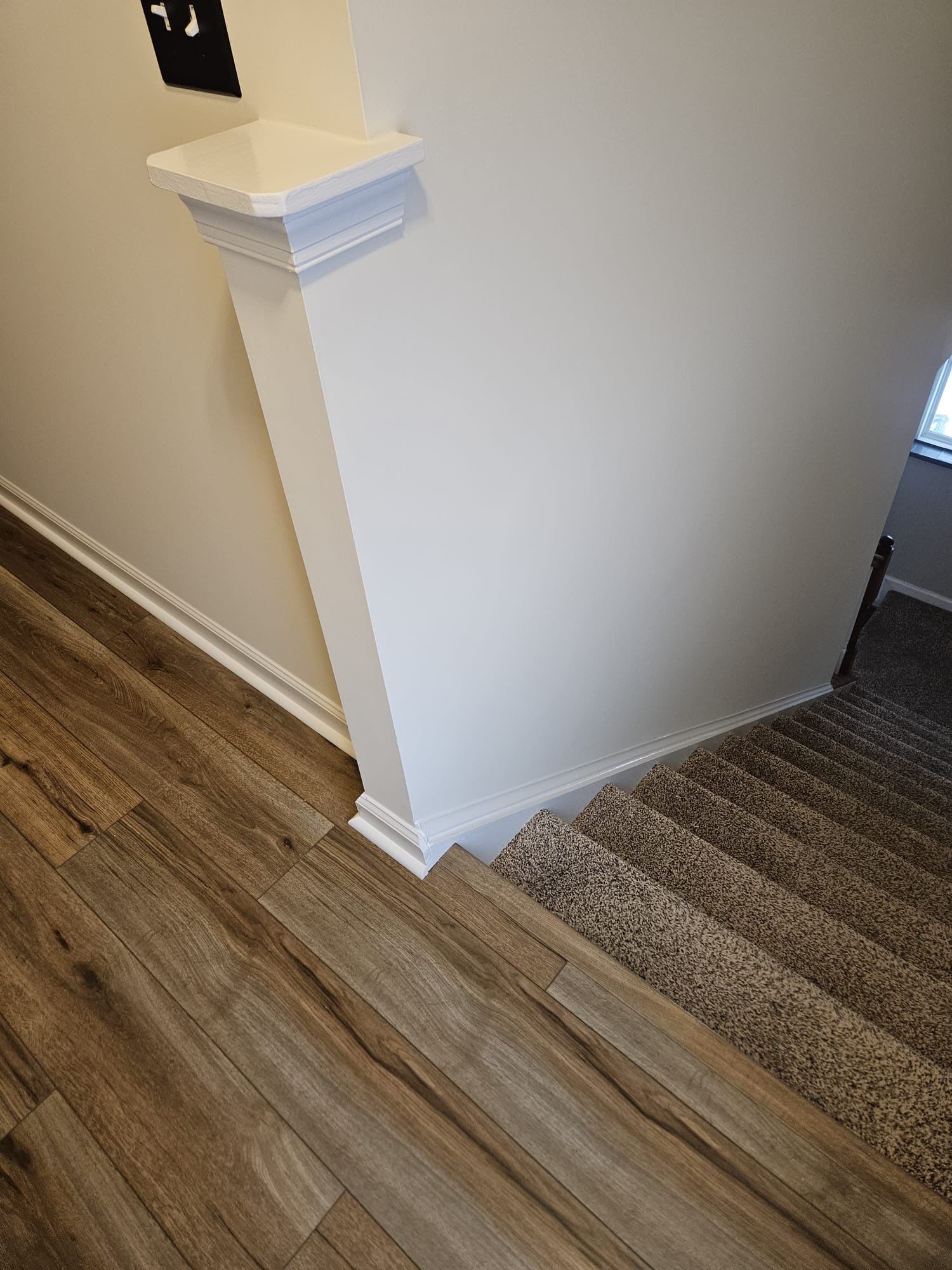 Hallway Interior Project in Quakertown, PA by Davis Painting Llc 