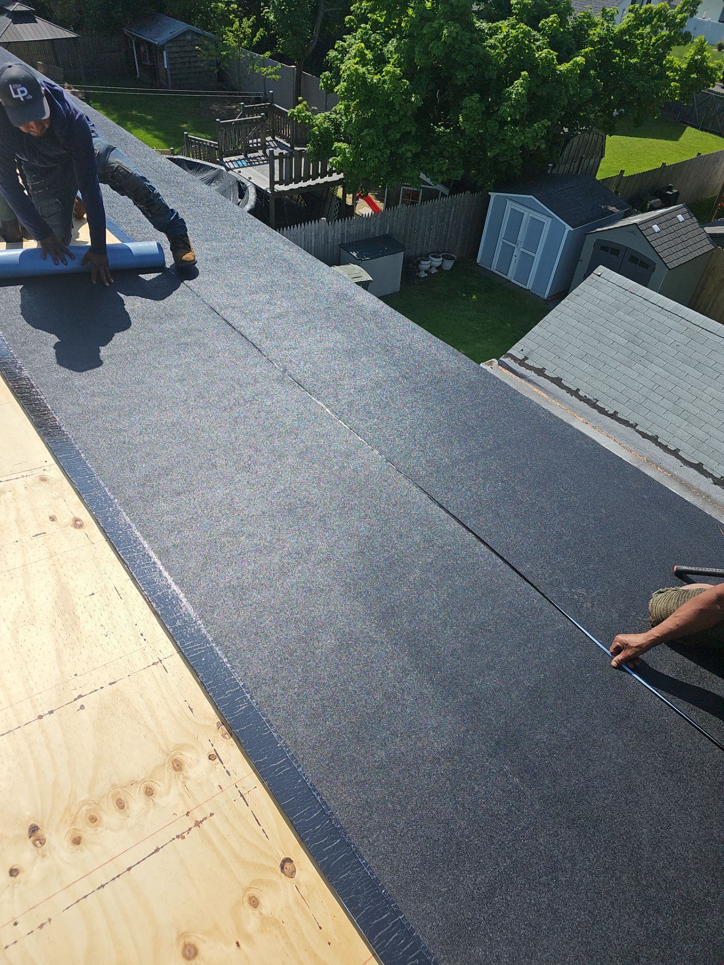 Residential Roofing Installation using Tamko Titan XT - Virginia Slate by A Plus Exterior