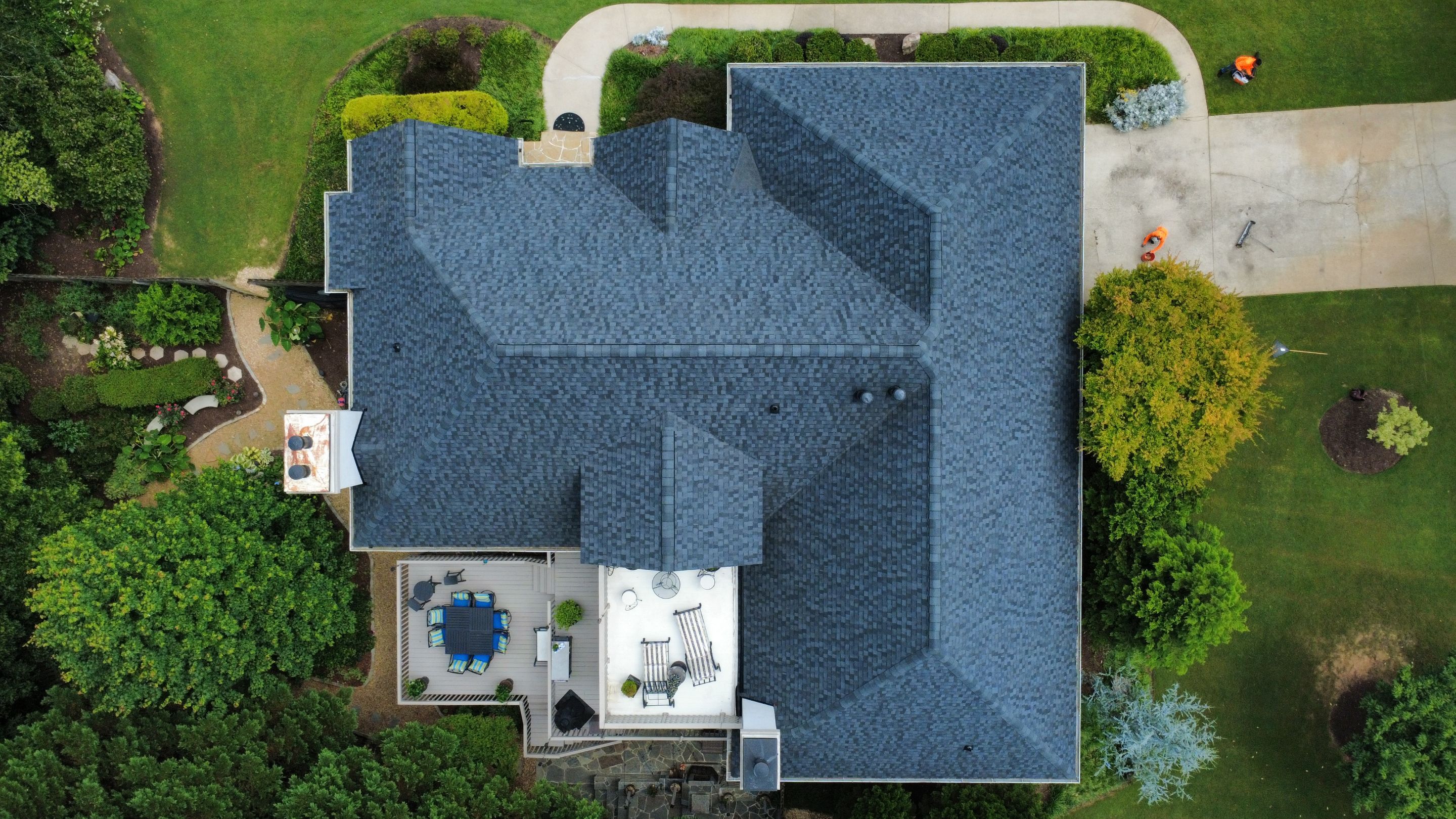 Alpharetta, GA Roof Replacement CertainTeed Landmark Pro Moire Black by Reset Roofing