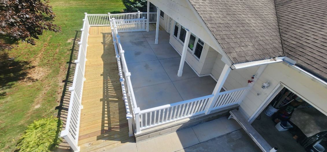 Porch and Concrete by Ivy Lea Construction
