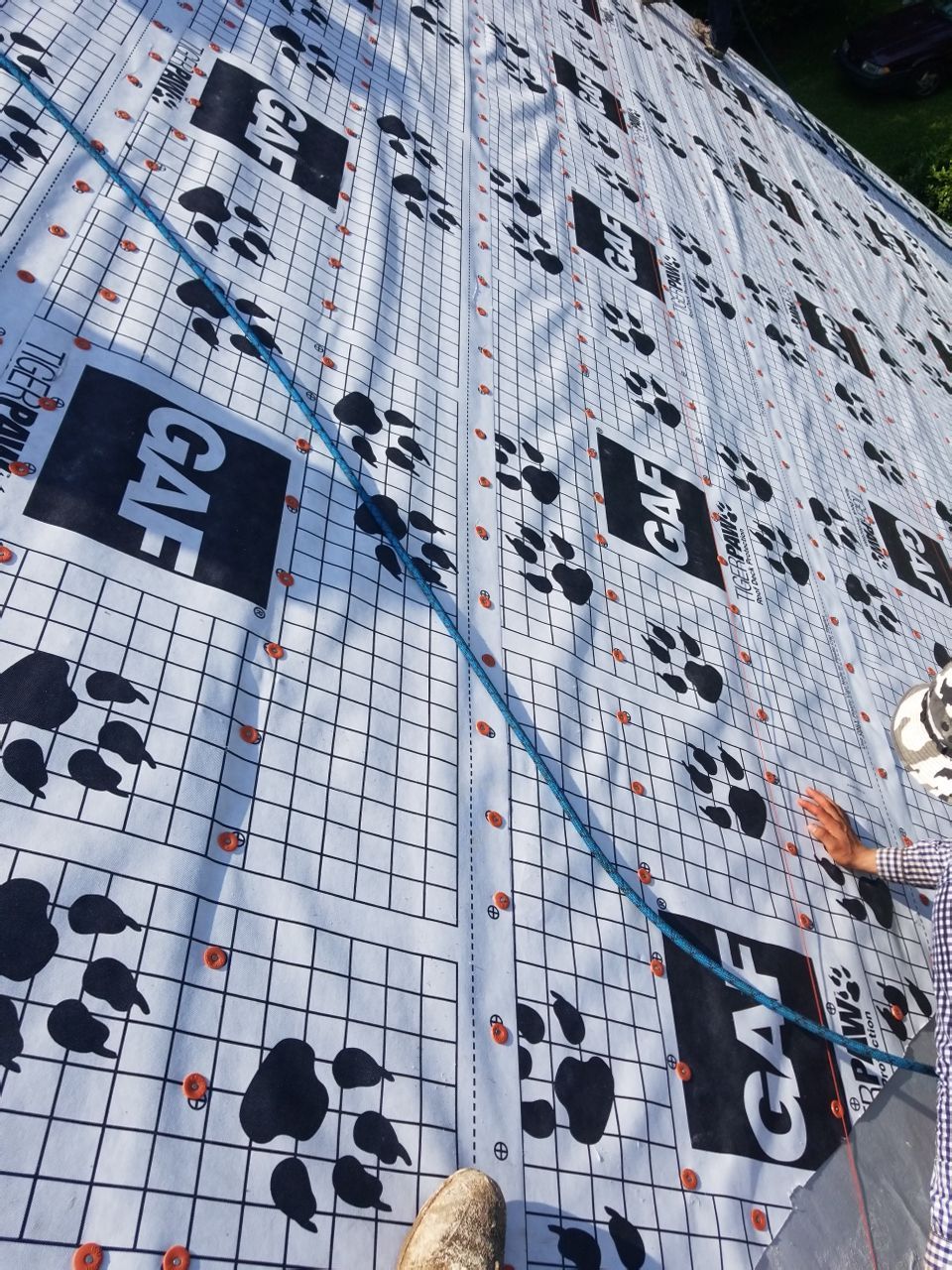 Residential Roofing Installation using Roof Replacement by American Roofing & Construction LLC