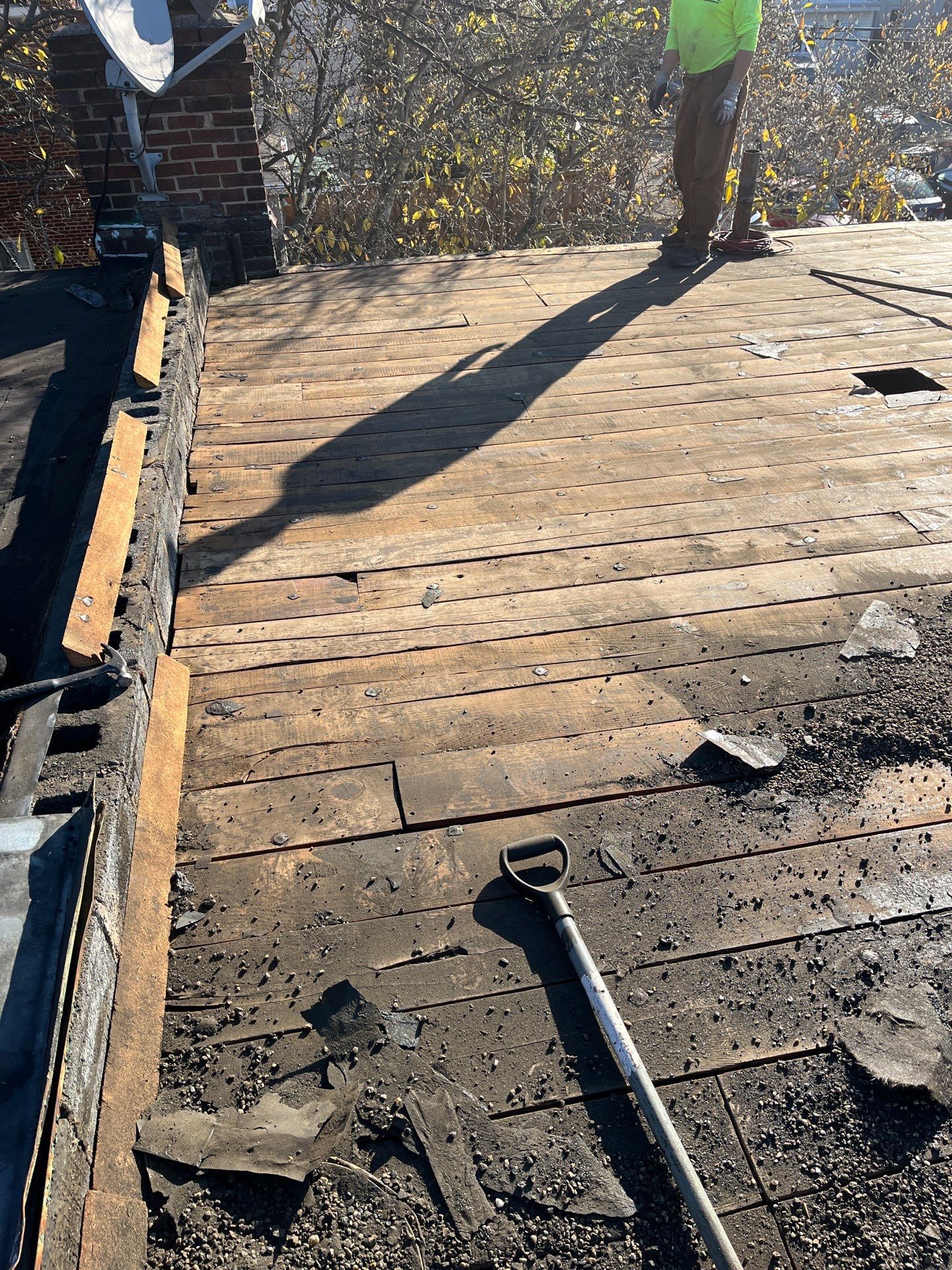 Alexandria: Residential Flat Roof Replacement with Mule Hide TPO Membrane by RM Banning, Inc.