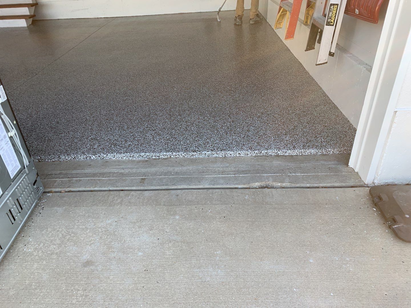 Garage using Domino  by Select Painting, Coatings & Garage Cabinets