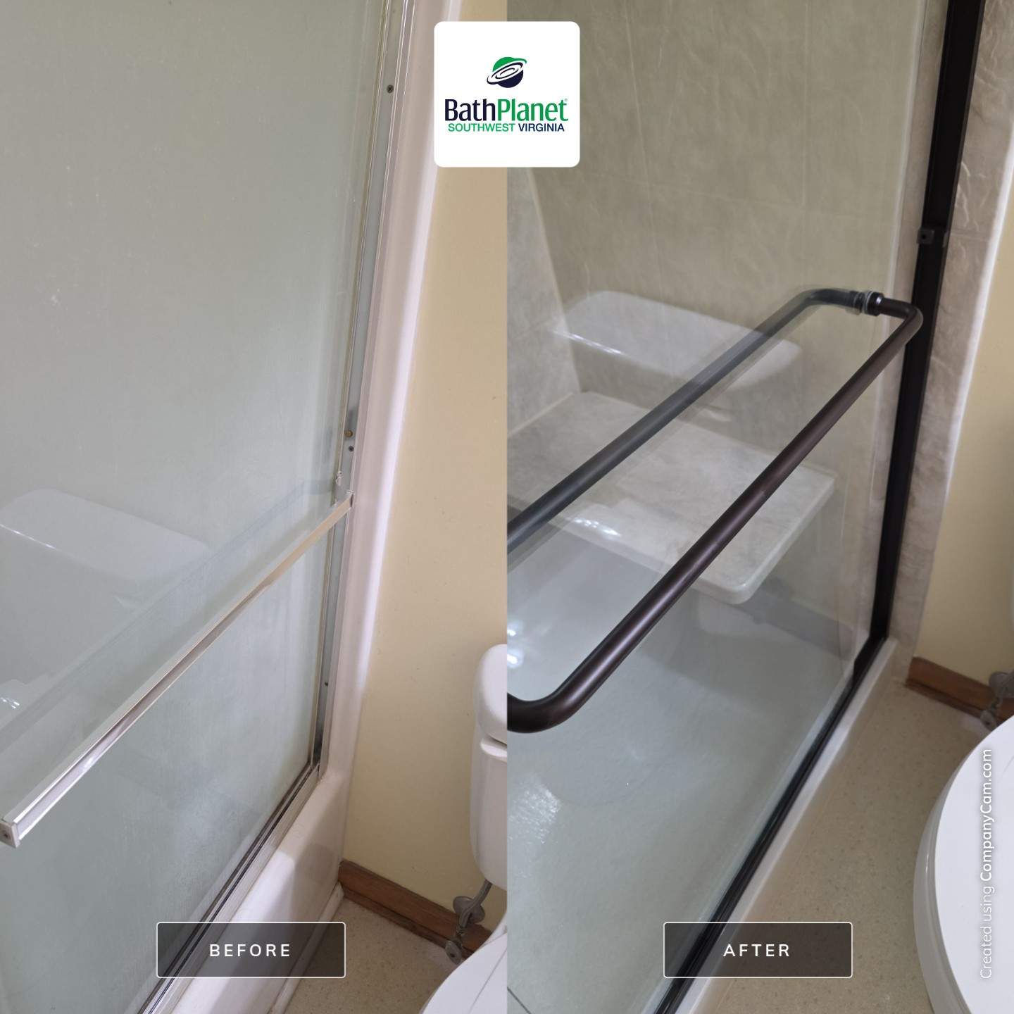 Tub to Shower by BathPlanet SW Virginia