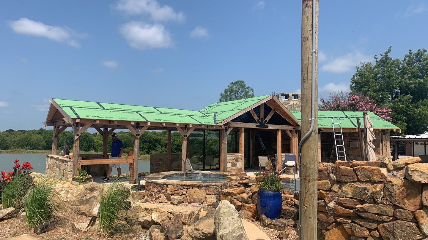 Roofing a Small Paradise by BANA Roofing and Solar Supply