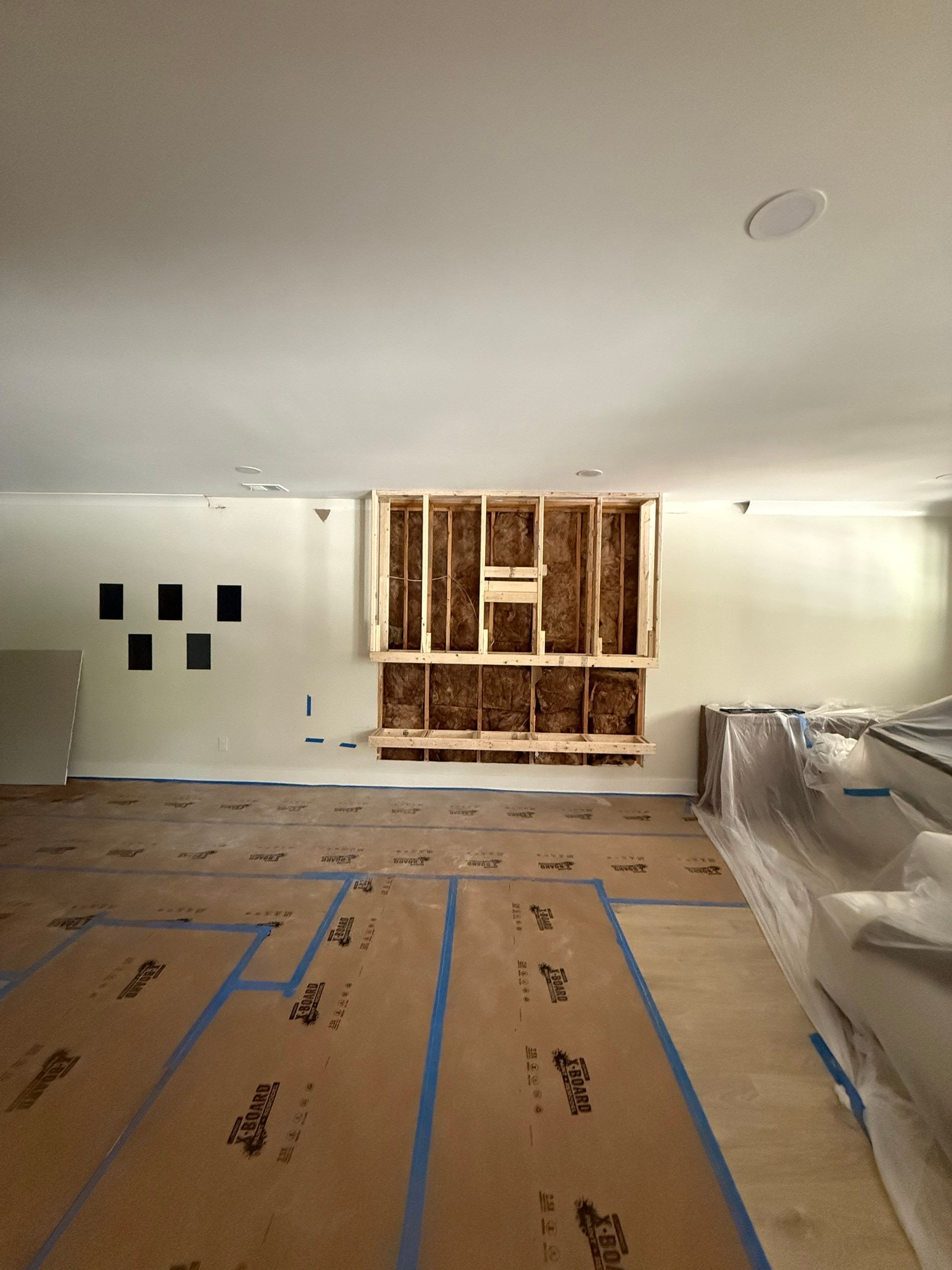 Modern Marietta Interior Renovation with Custom Built-ins and Wine Cellar by Swift Home Renovations