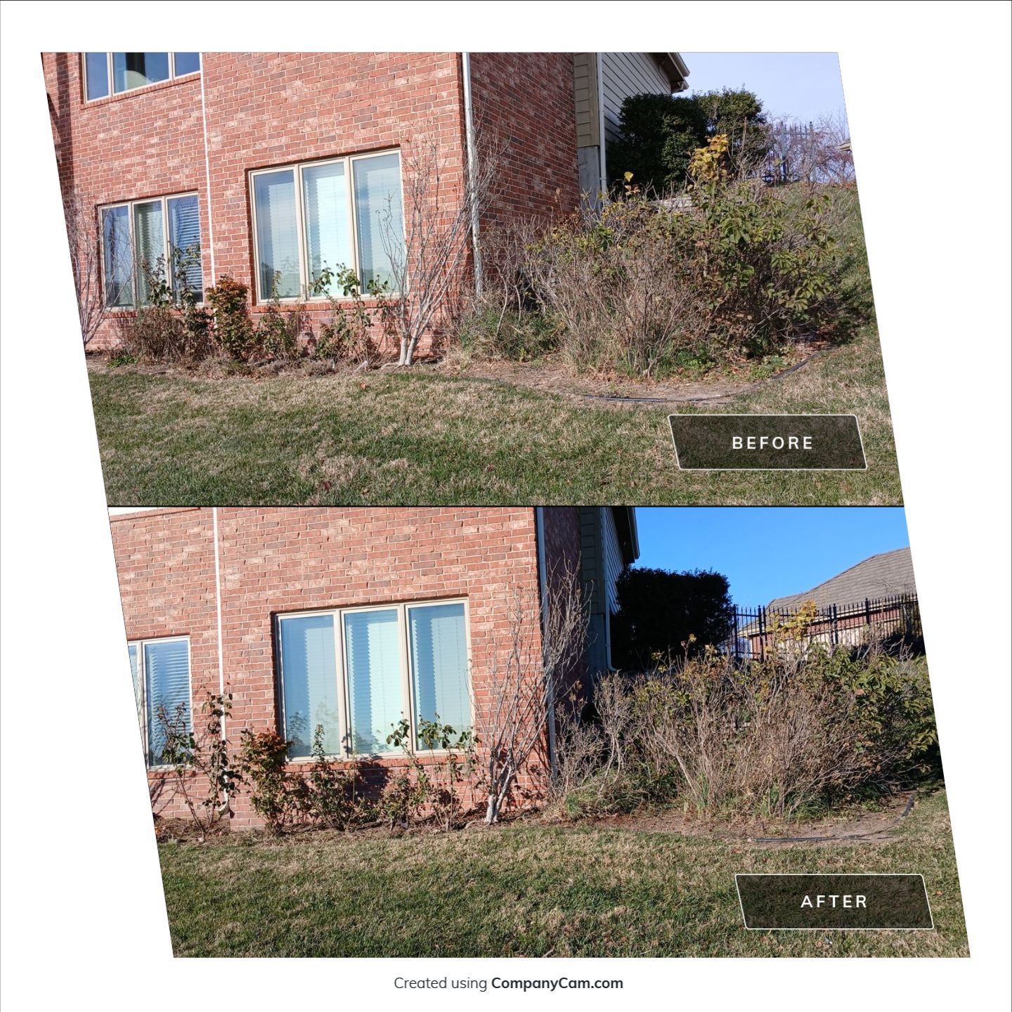 Project in Wichita by Four Star Lawn Care