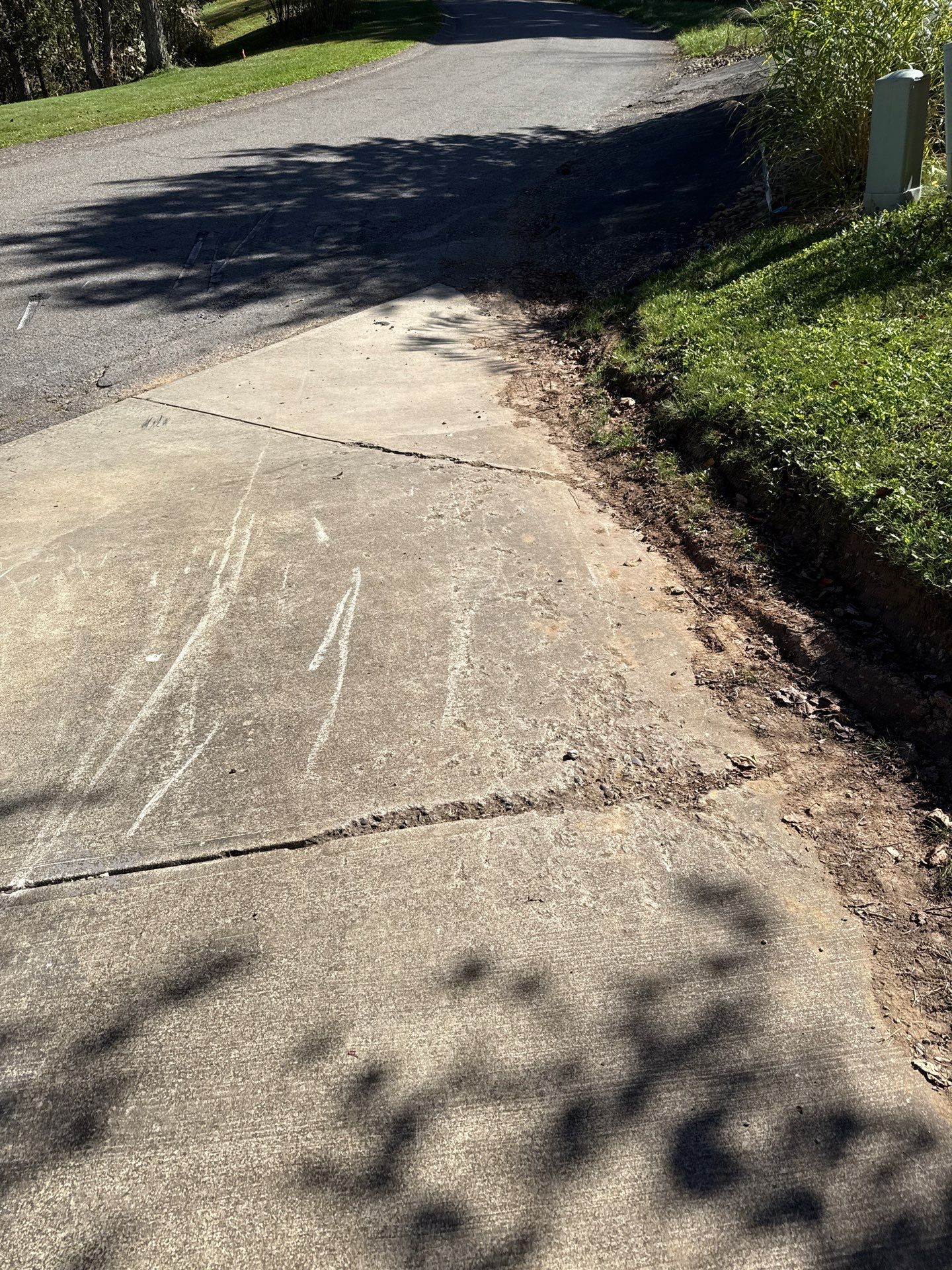 Steep Driveway Project in Sarver by Floors in a Day, Inc