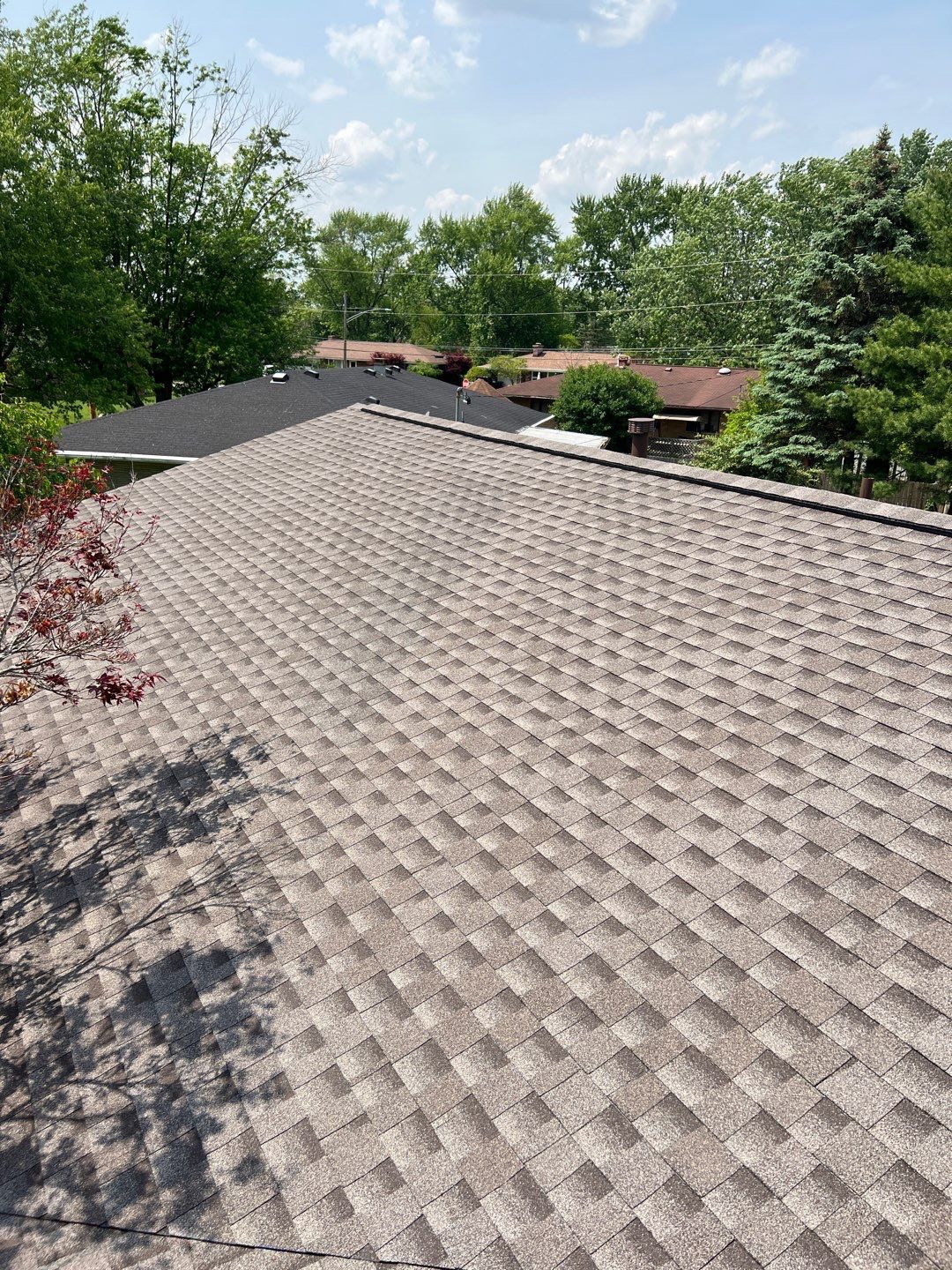 Residential Roofing Installation using GAF Timberline HDZ Mission Brown by Nitro Roofing and Construction