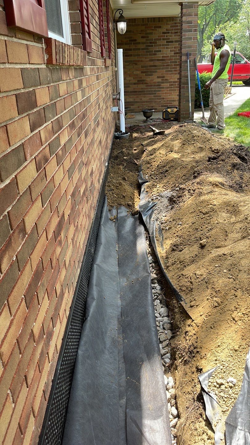Shallow Waterproofing System and Crawl Space Repairs by Toledo Basement Repair