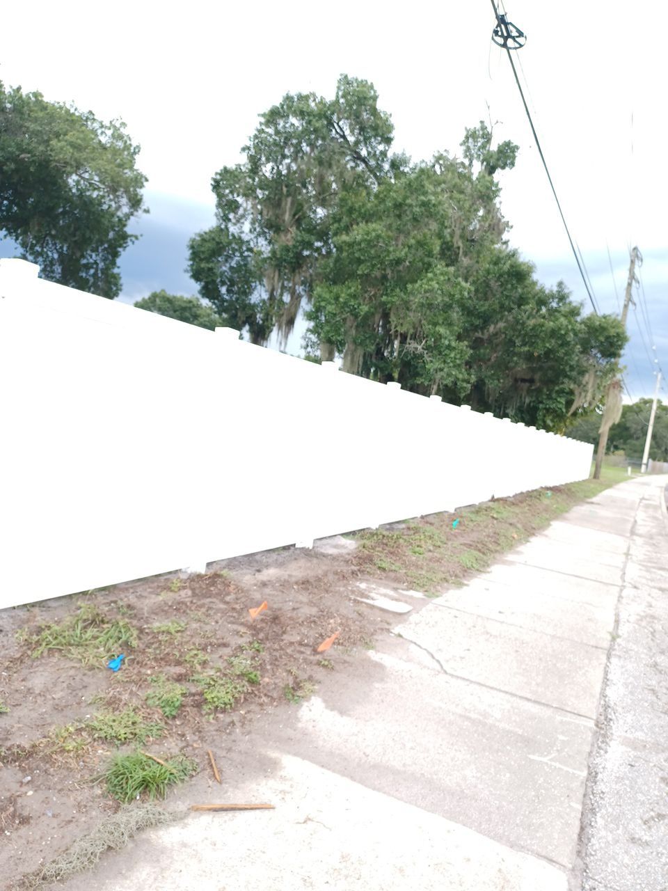 Sarasota, FL 6ft. Tall White Vinyl Privacy Fence by Asap fence and gates, LLC
