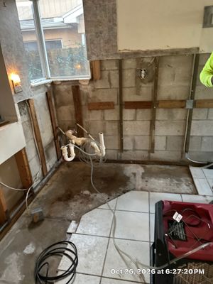 Burst Pipe Water Damage — Estero, FL