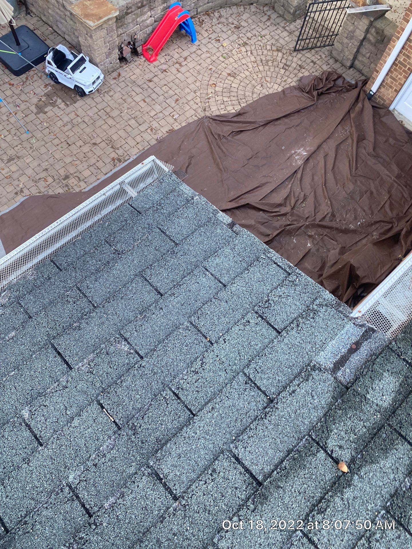 New Roof and 6 inch Gutters by Just In Time Roofing and Restoration