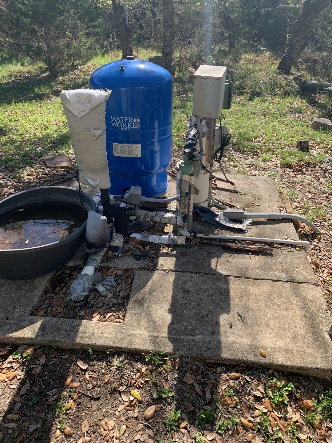 Rainwater Harvesting Full Potable System New Braunfels by Hill Country Rain Water