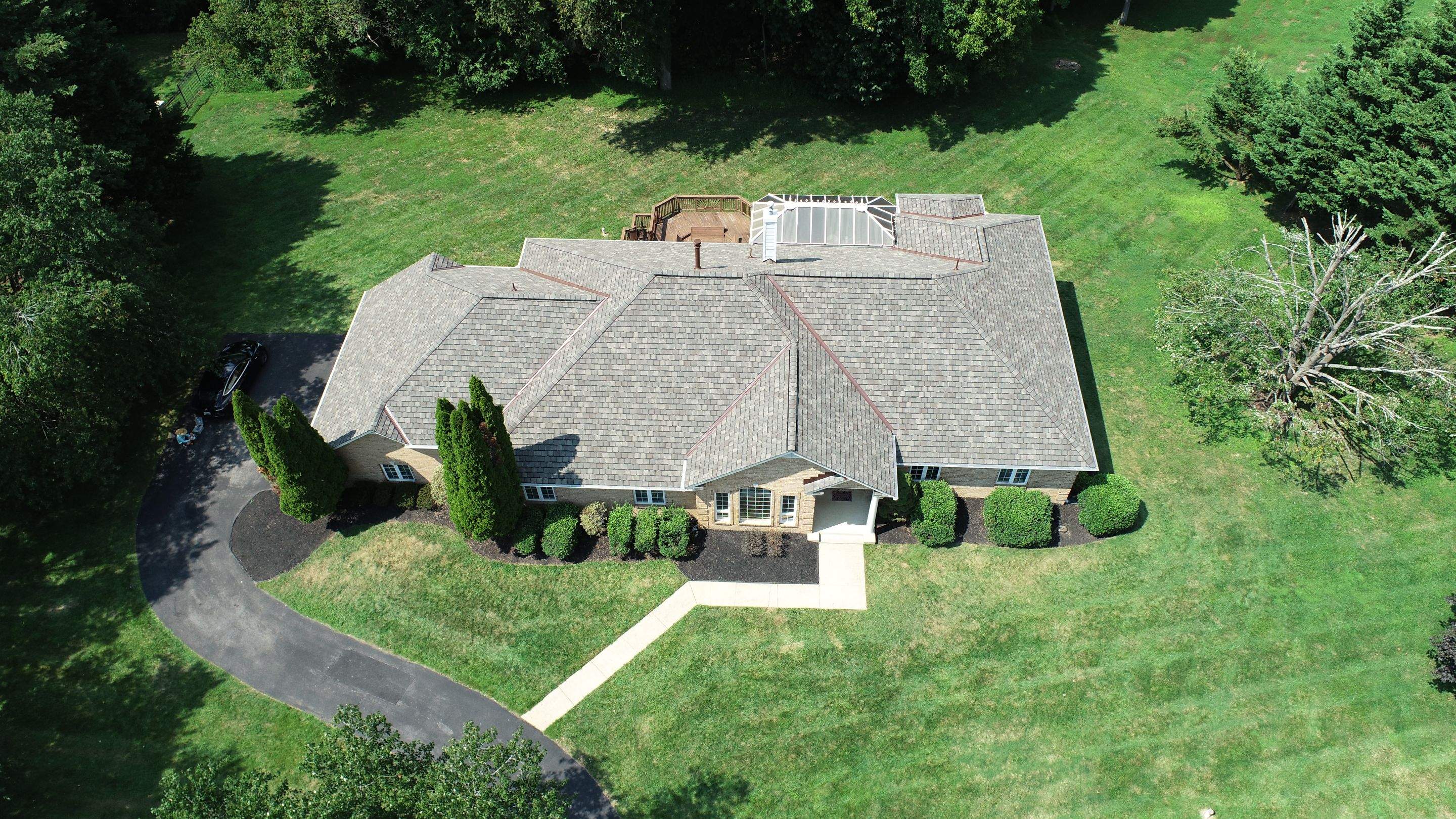 Roof Replacement using Certainteed Grand Manor Shingles by American Home Contractors
