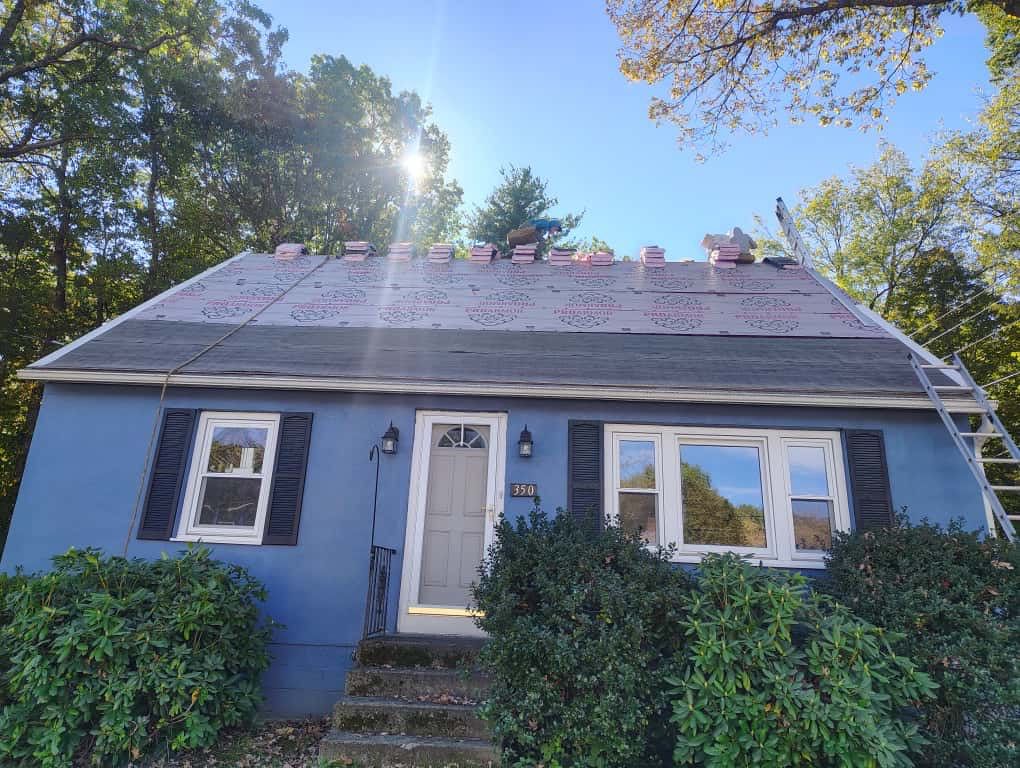 Full Roof Replacement, Fitchburg, MA by Mighty Dog Roofing of Greater Middlesex County